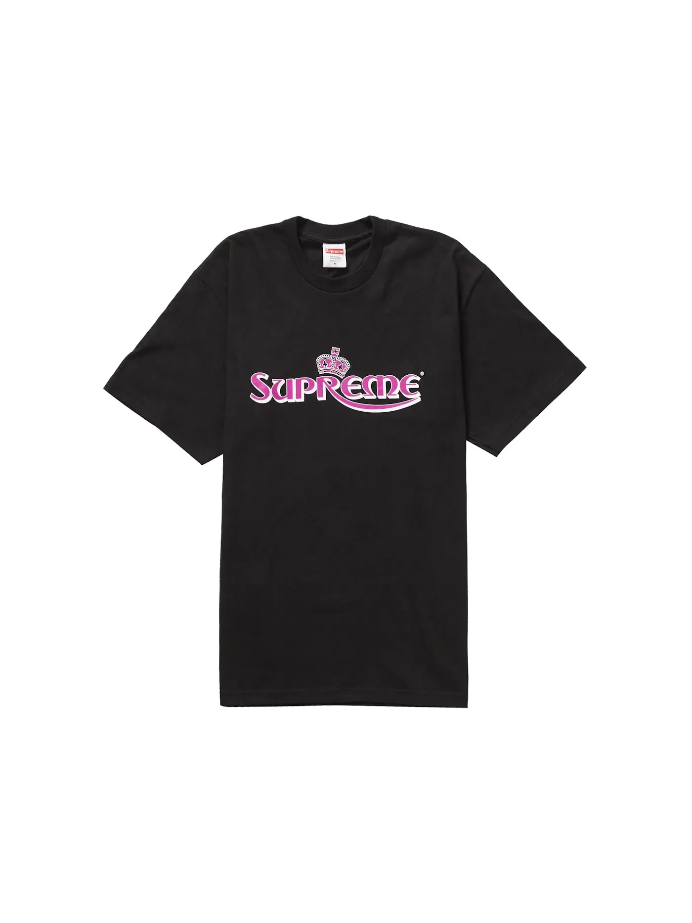 Мужская футболка с принтом Tee Supreme — изображение 1 из 1, черный