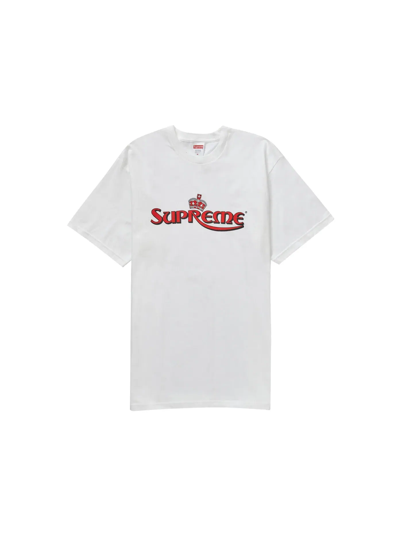Мужская футболка с принтом Supreme Tee — изображение 1 из 1, белый