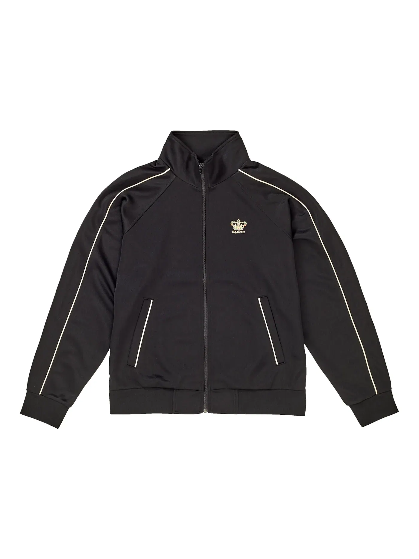 Мужская куртка-бомбер Supreme Track Jacket — изображение 1 из 1, черный
