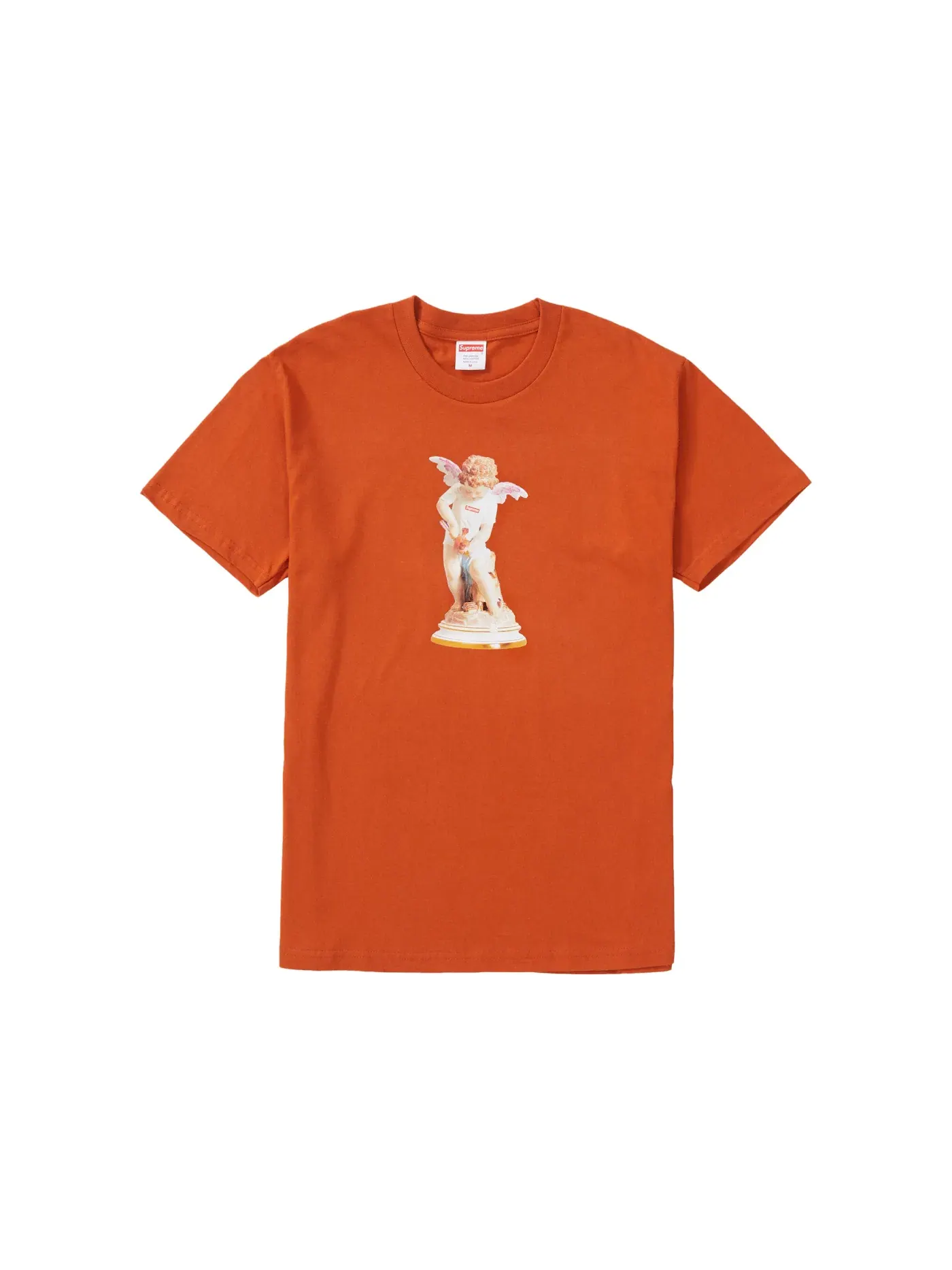 Мужская футболка с принтом Supreme Cupid Tee — изображение 1 из 1, красный