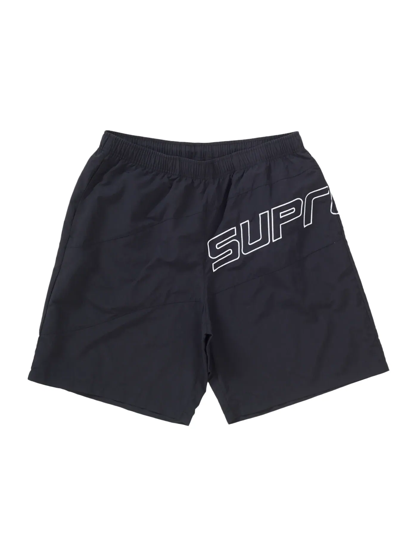 Мужские шорты с принтом Curve Nylon Short Supreme — изображение 1 из 2, черный