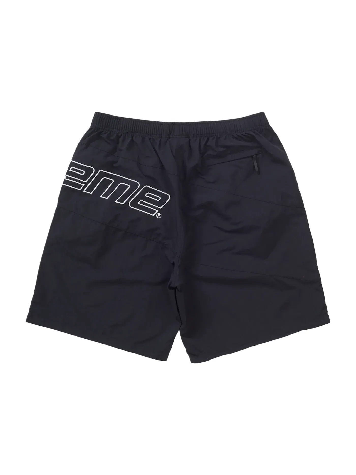 Мужские шорты с принтом Curve Nylon Short Supreme — изображение 2 из 2, черный