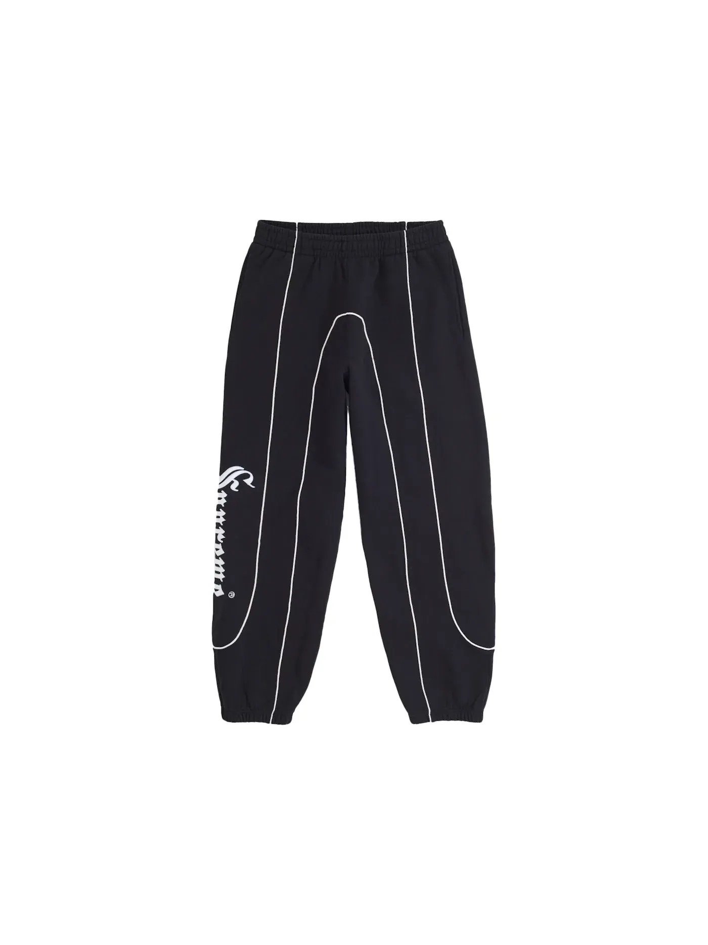 Мужские спортивные штаны Supreme Curve Piping Sweatpant — изображение 1 из 3, черный