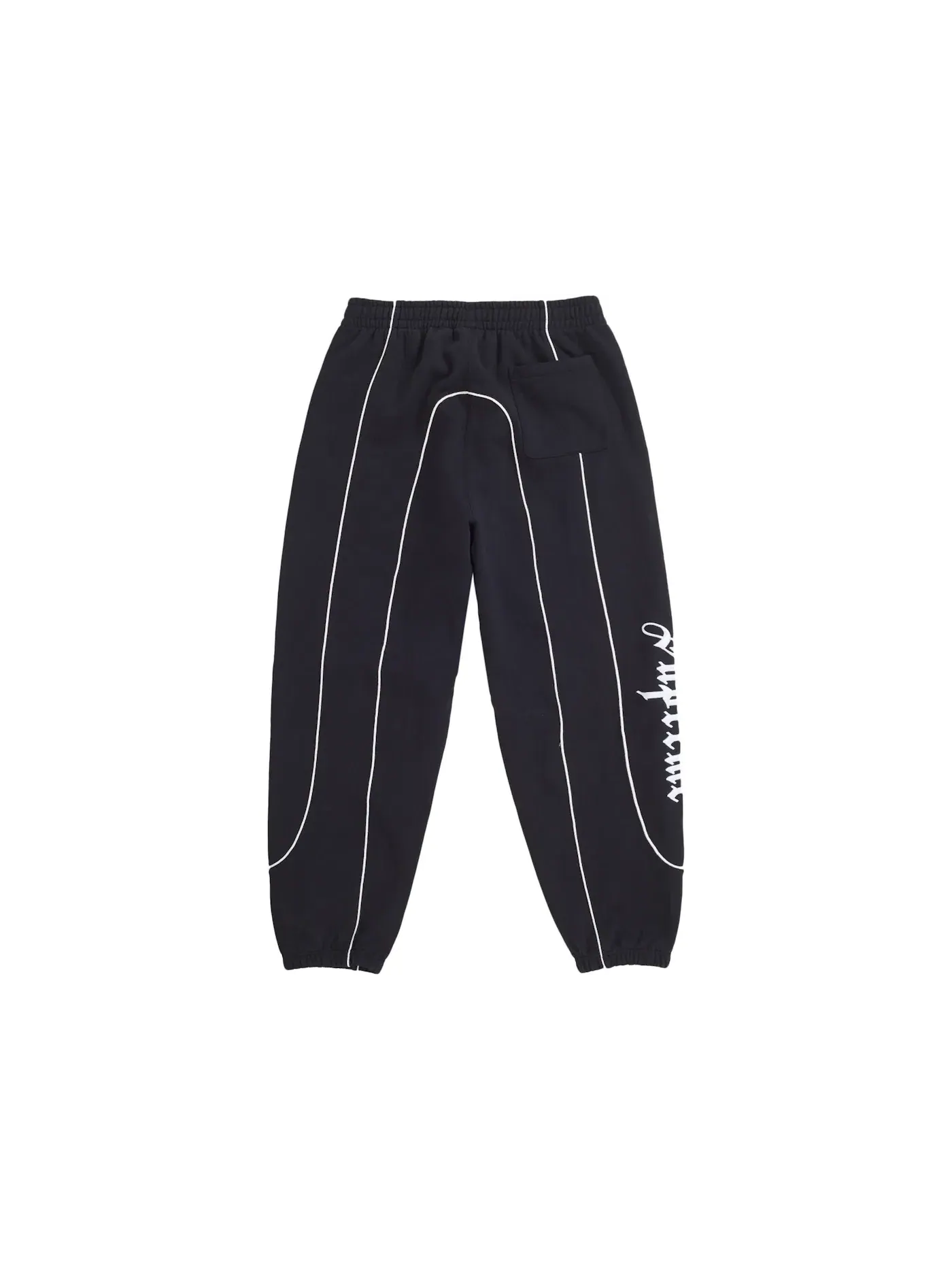 Мужские спортивные штаны Supreme Curve Piping Sweatpant — изображение 3 из 3, черный