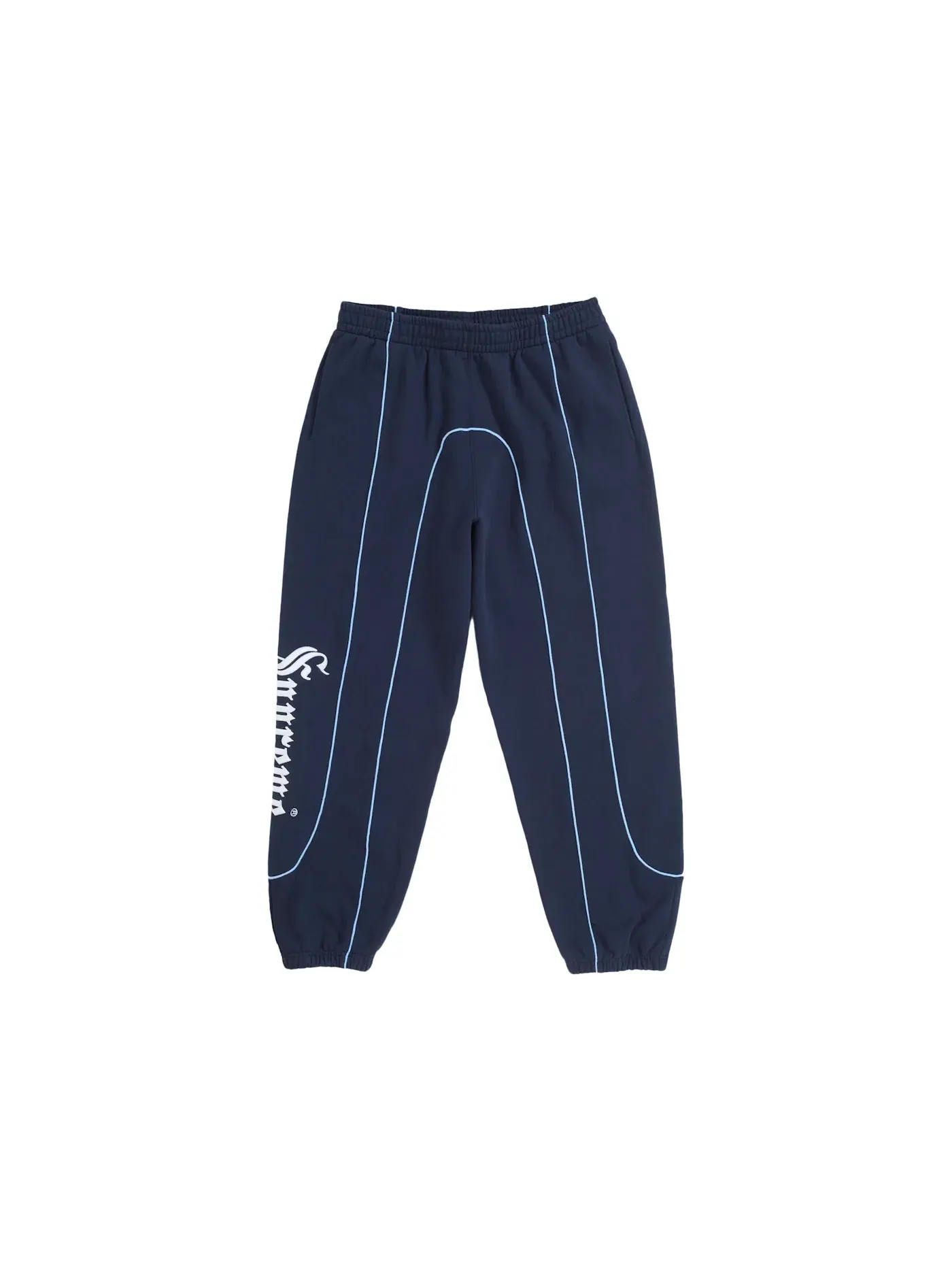 Мужские спортивные штаны с лампасами Supreme Sweatpant — изображение 1 из 3, темно-синий