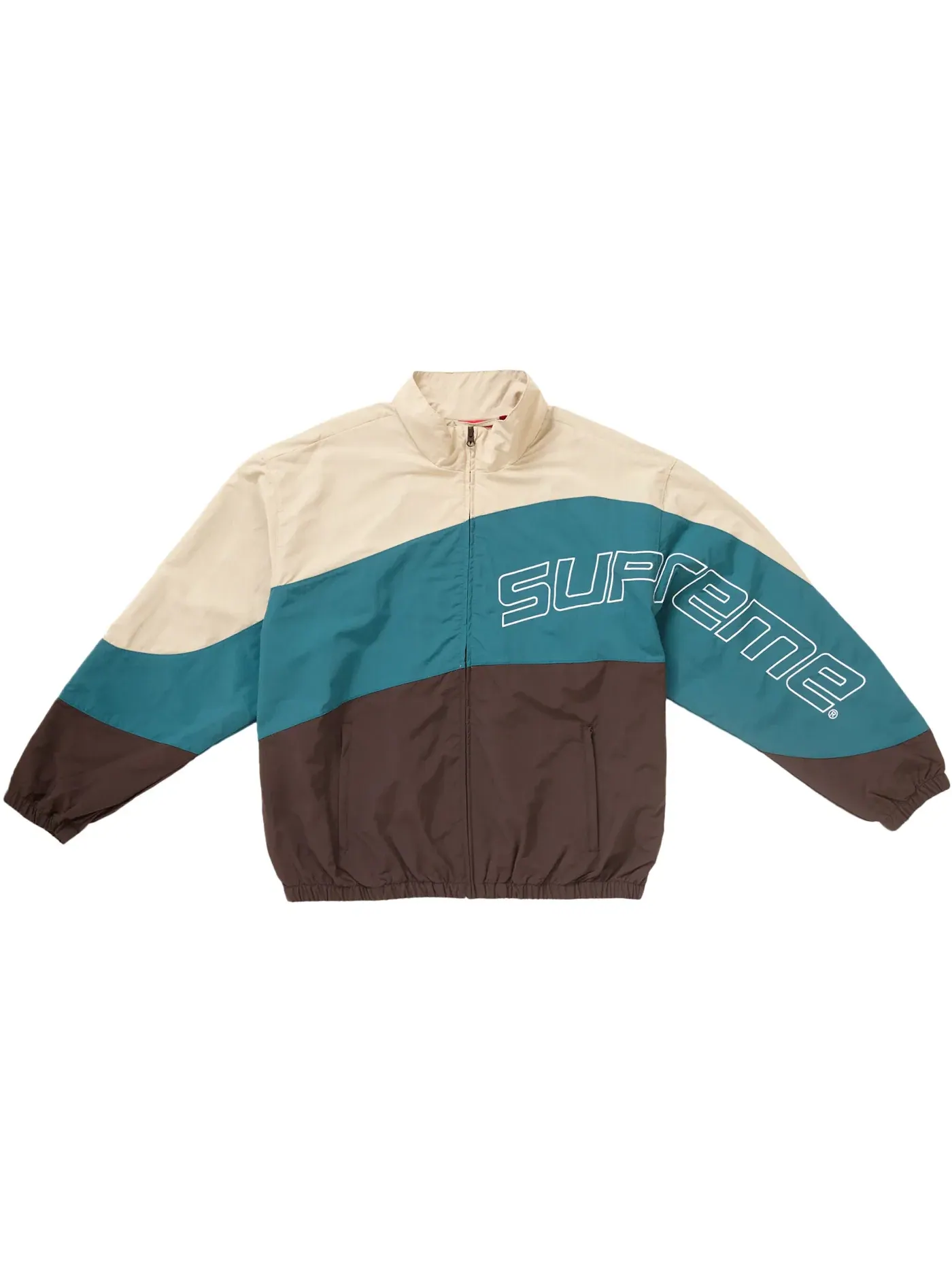 Мужская куртка водонепроницаемая Curve Track Jacket Supreme — изображение 1 из 3, коричневый