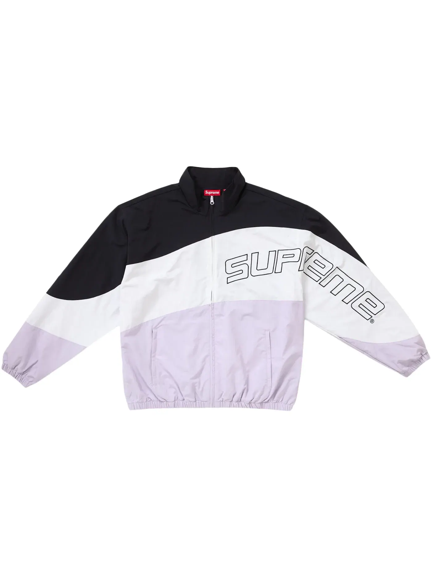 Мужская куртка с молнией Curve Track Jacket Supreme — изображение 1 из 3, светлый фиолетовый
