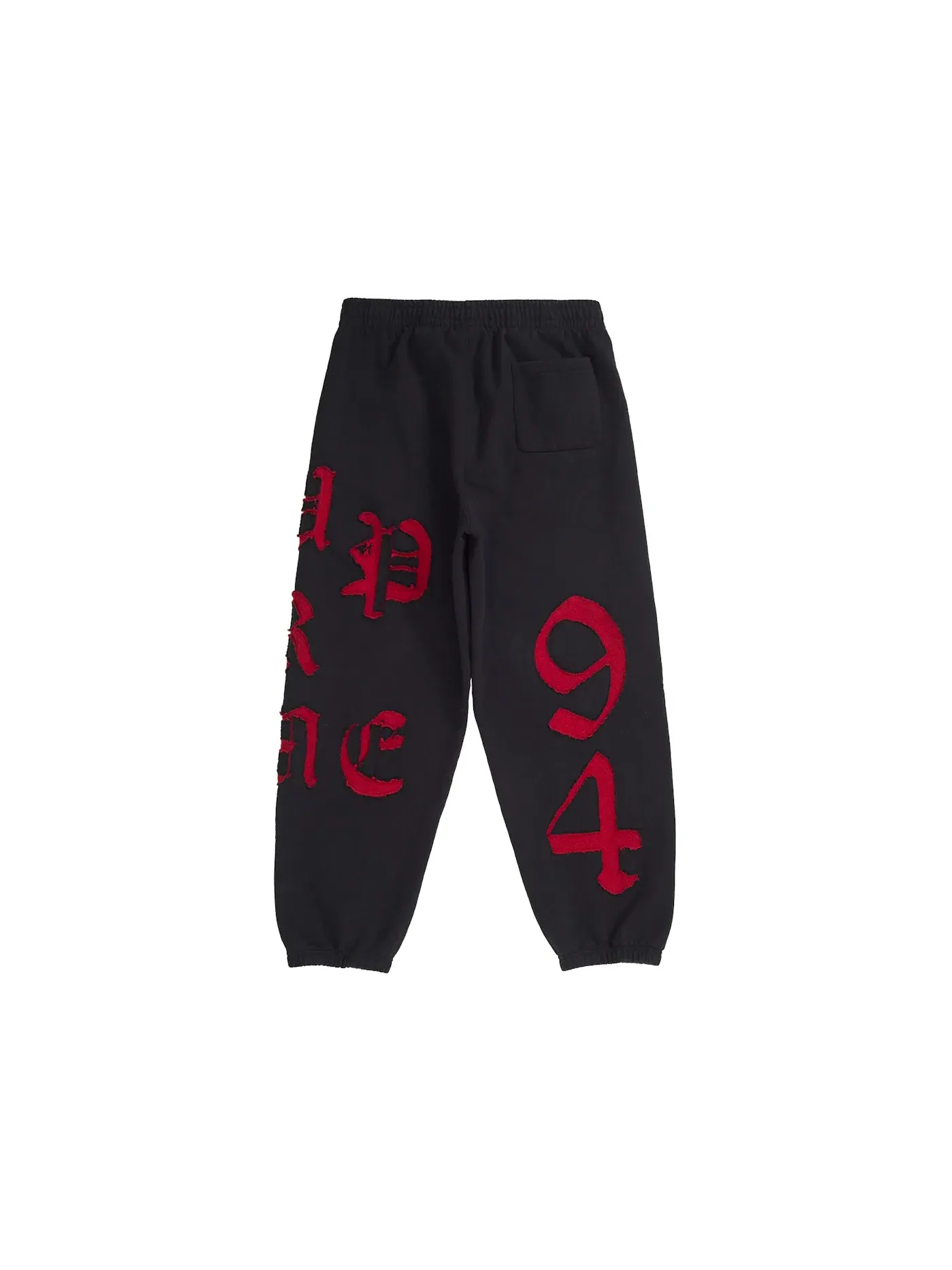 Мужские спортивные штаны с вырезами Sweatpant Supreme — изображение 3 из 3, черный