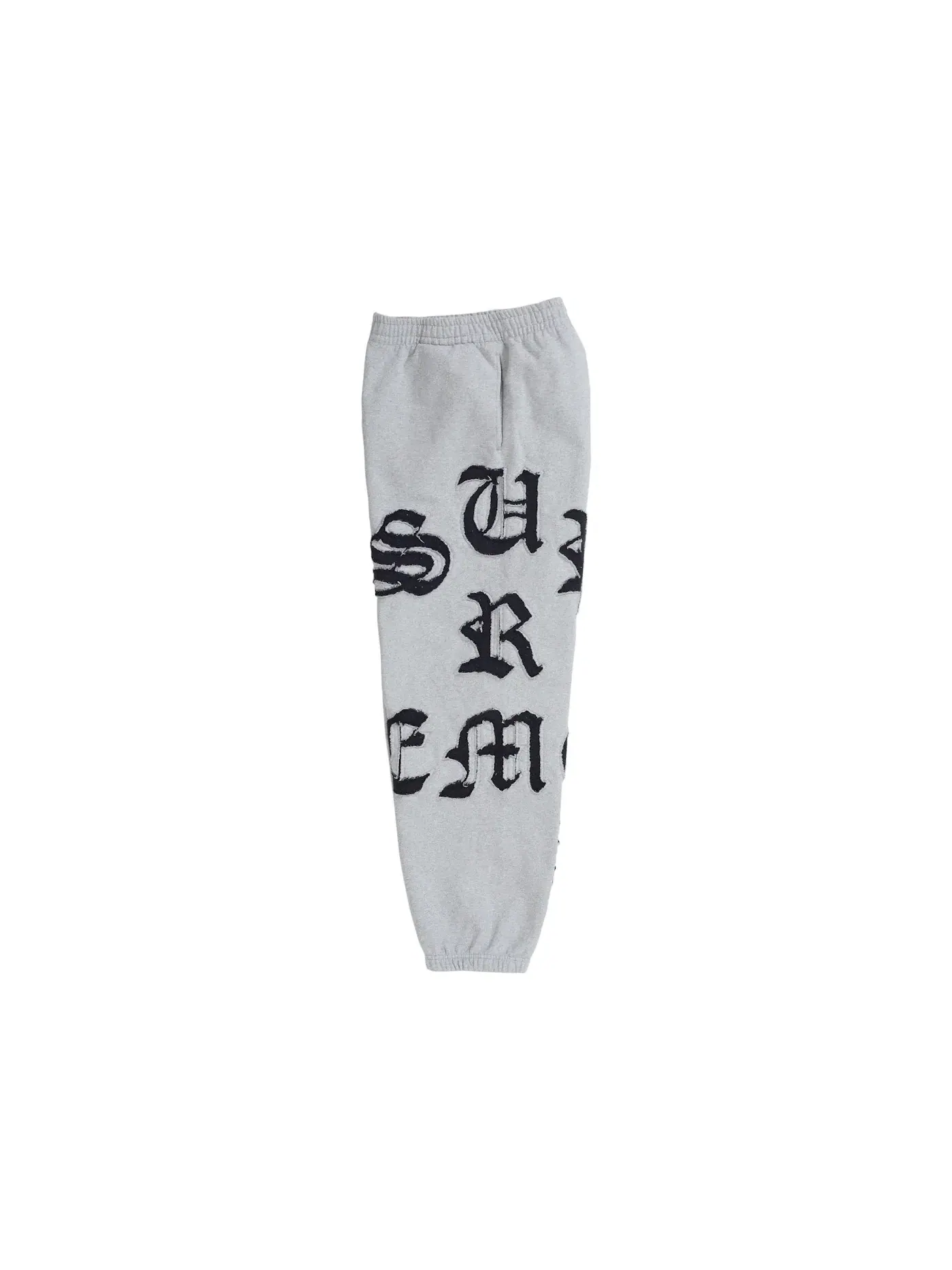 Мужские спортивные штаны с вырезами Supreme Sweatpant — изображение 2 из 3, серый