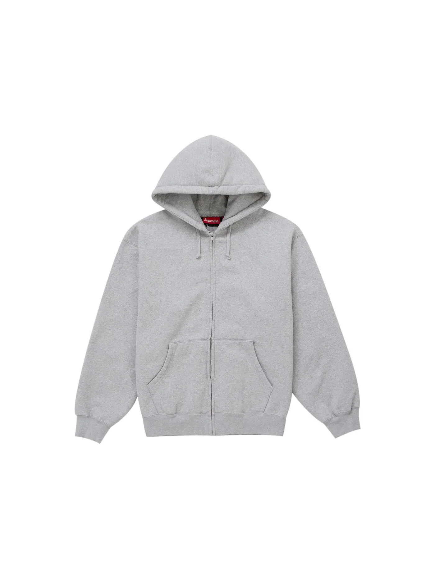 Мужская худи с вырезами на молнии Supreme Sweatshirt — изображение 2 из 2, серый