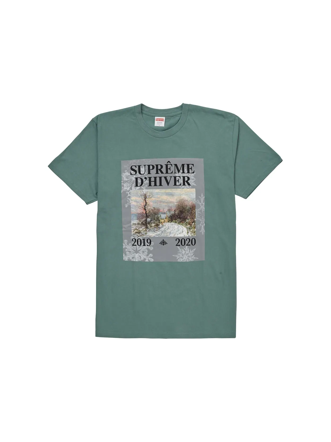 Мужская футболка с длинным рукавом Supreme D'Hiver Tee — изображение 1 из 1, голубой