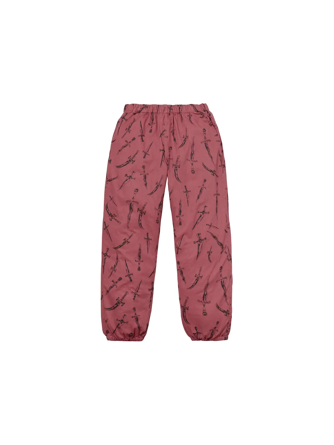 Мужские брюки Supreme Daggers Pant Supreme — изображение 1 из 2, темный розовый