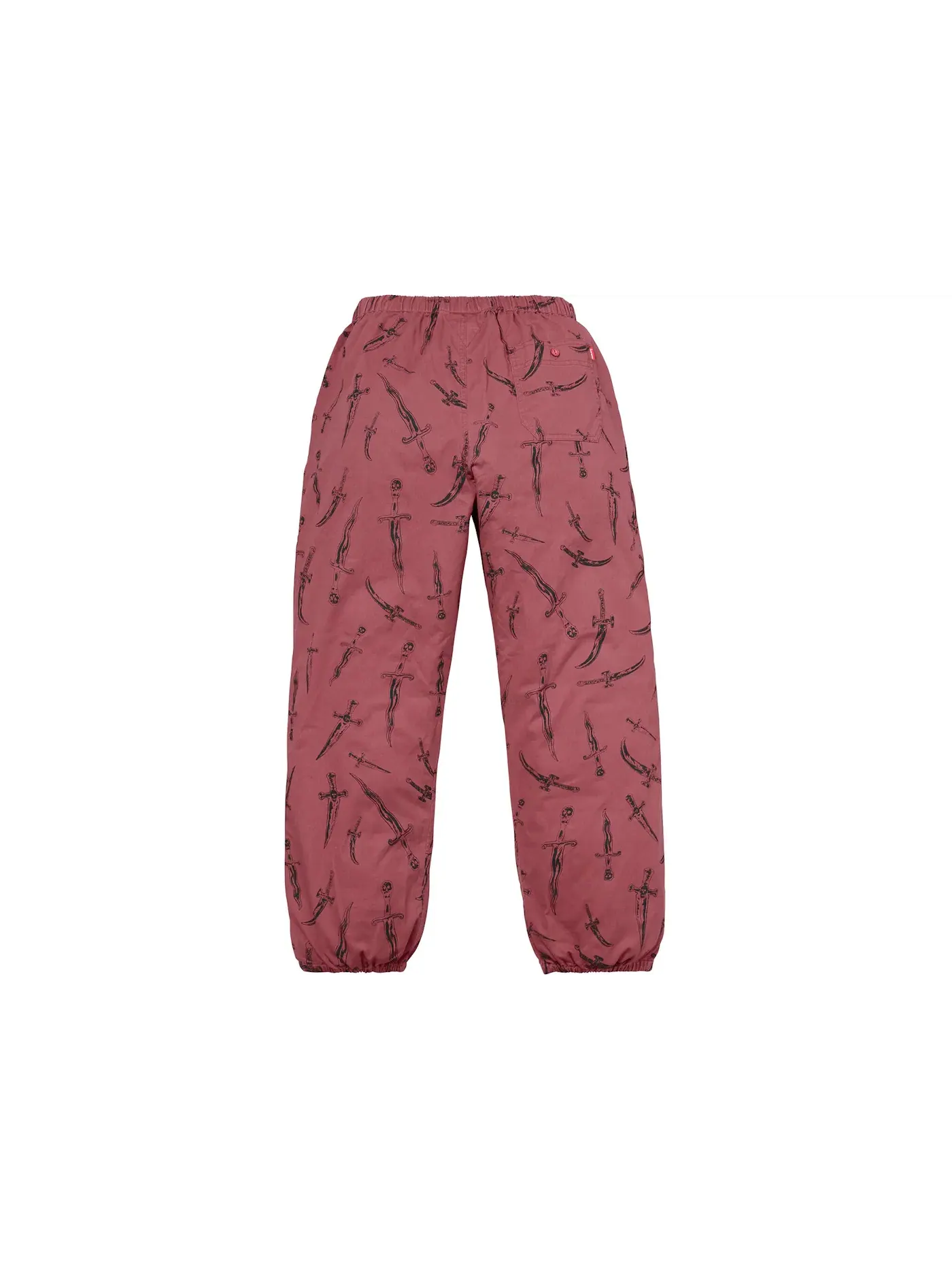 Мужские брюки Supreme Daggers Pant Supreme — изображение 2 из 2, темный розовый