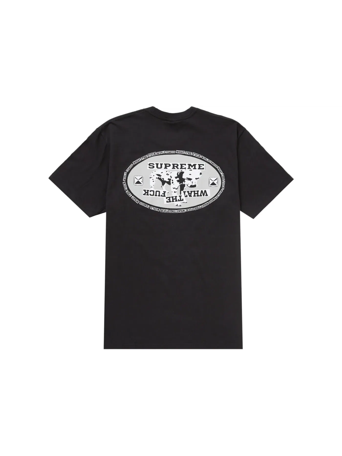 Мужская футболка с принтом Supreme Tee — изображение 1 из 2, черный