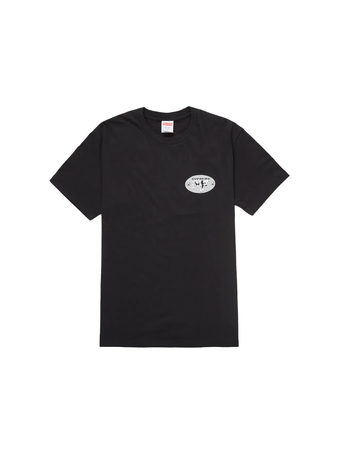Мужская футболка с принтом Supreme Tee — изображение 2 из 2, черный