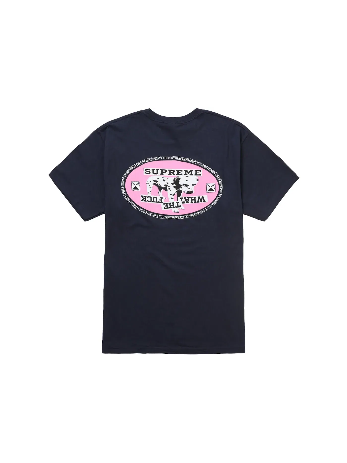 Мужская футболка с принтом Supreme Dalmatian Tee Supreme — изображение 1 из 2, темно-синий