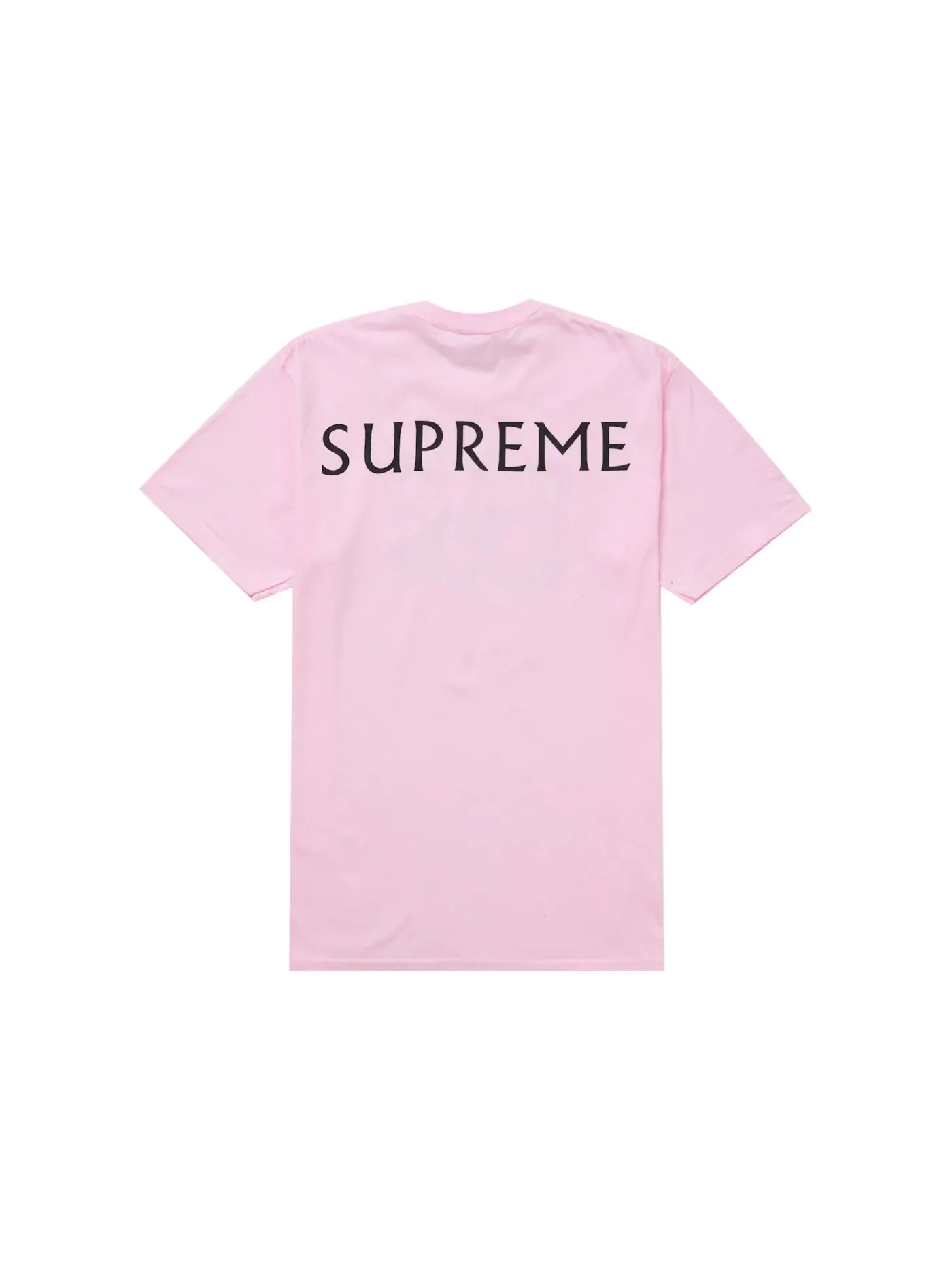 Мужская футболка с принтом Supreme Tee — изображение 2 из 2, розовый