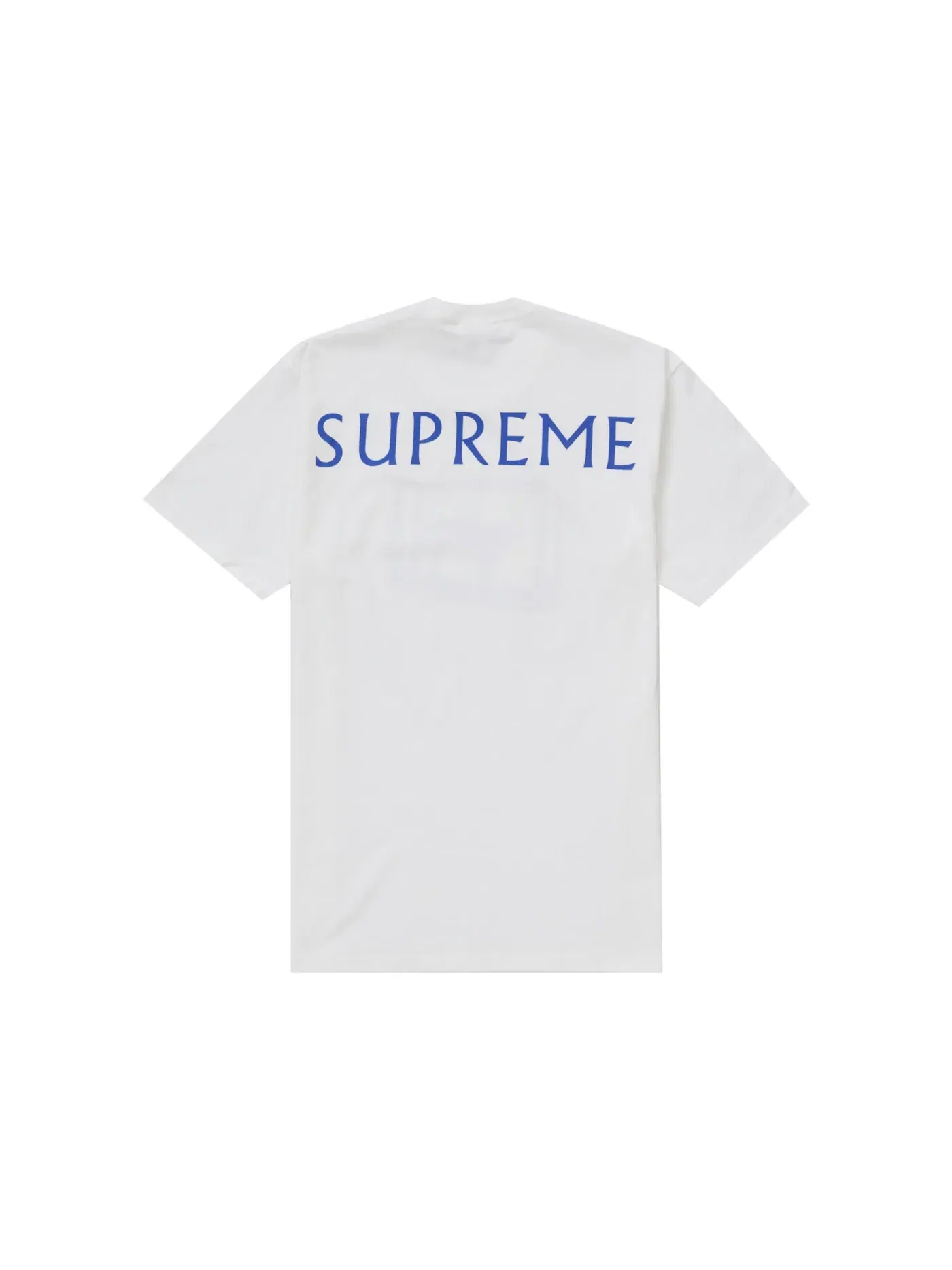 Мужская футболка с принтом Supreme Tee — изображение 2 из 2, белый