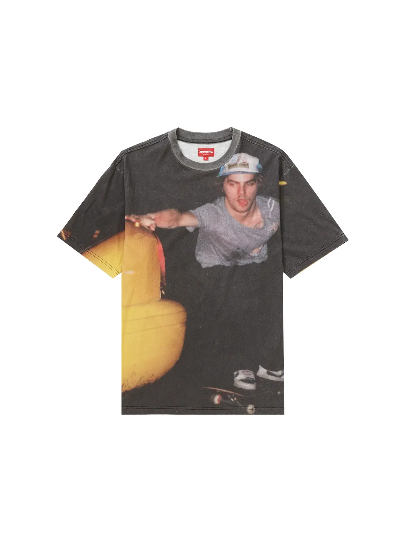 Мужская футболка с принтом Supreme Dash Snow S/S Top — изображение 1 из 1, мульти