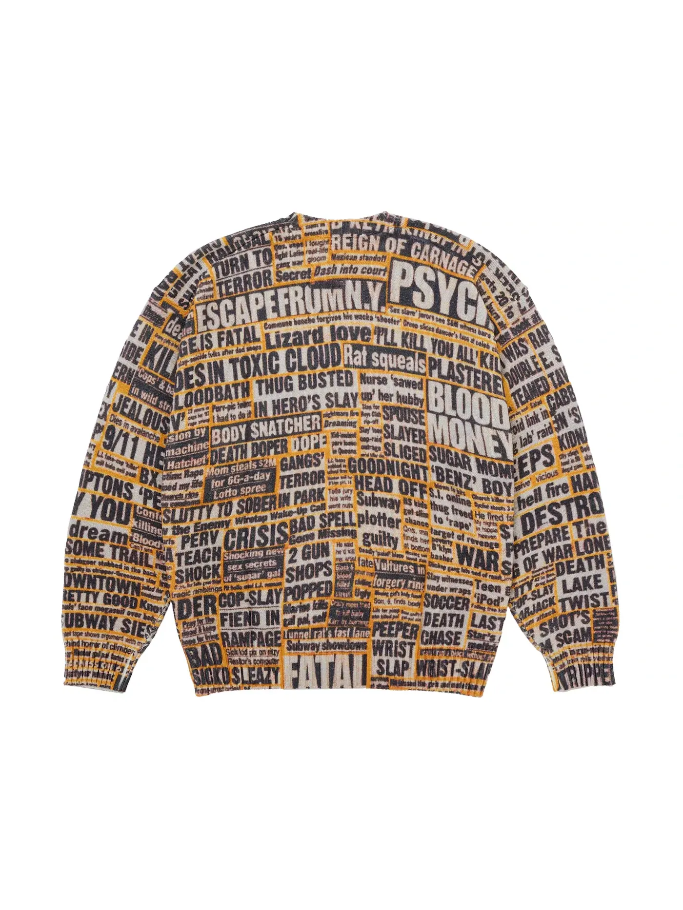 Мужской свитер с принтом Supreme Dash Snow Sweater — изображение 2 из 2, мульти
