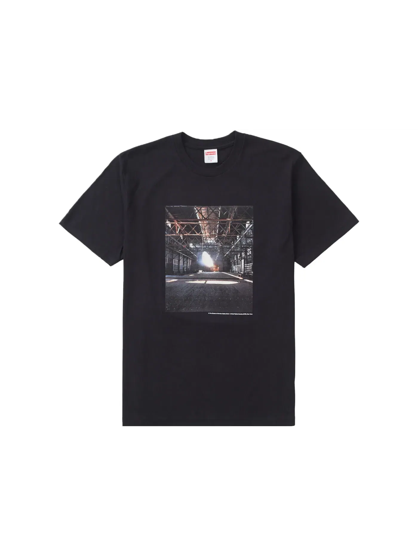 Мужская футболка с принтом Supreme Days End Tee — изображение 1 из 1, черный