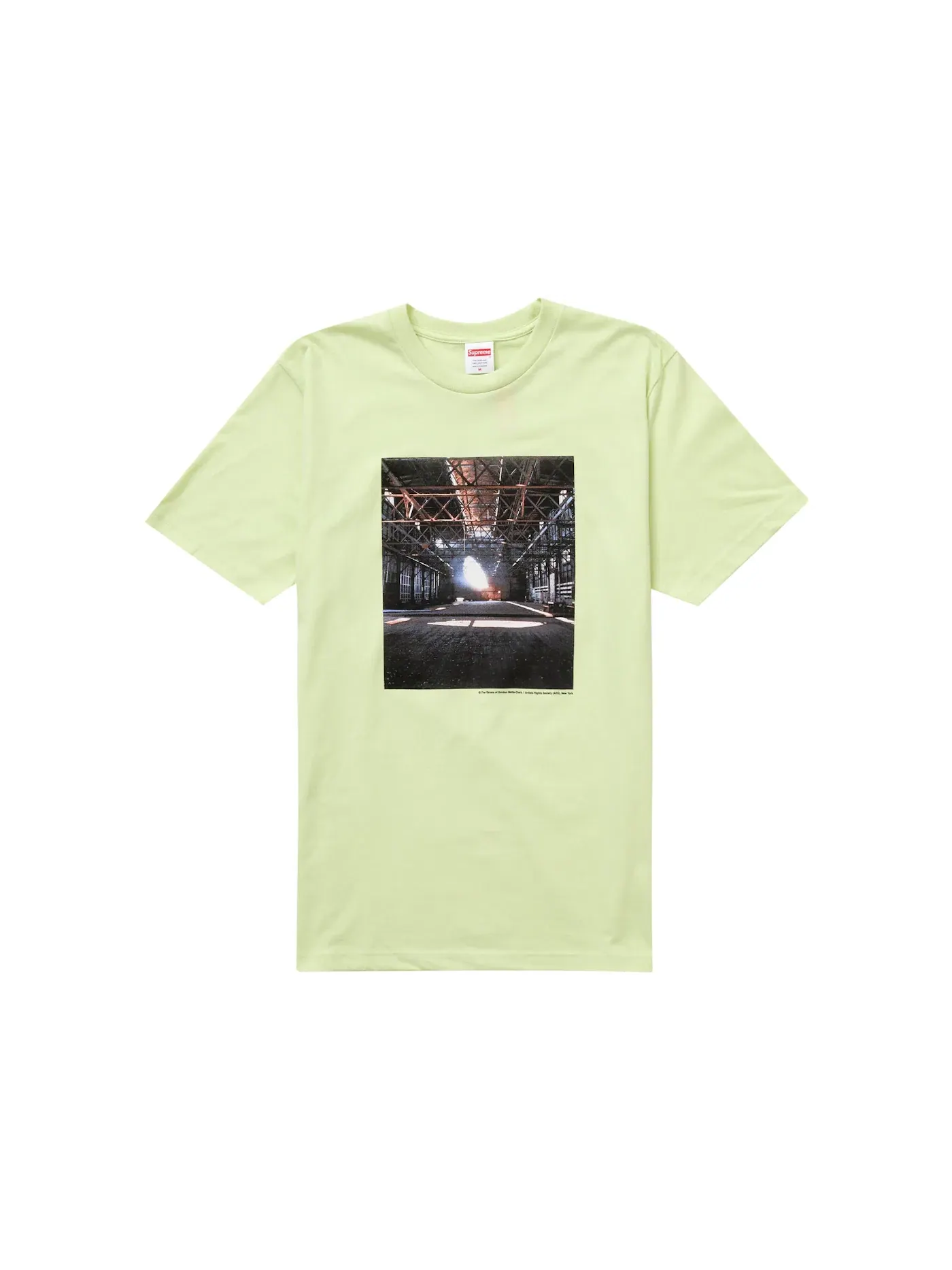 Мужская футболка с принтом Supreme Tee, Pale Mint — изображение 1 из 2