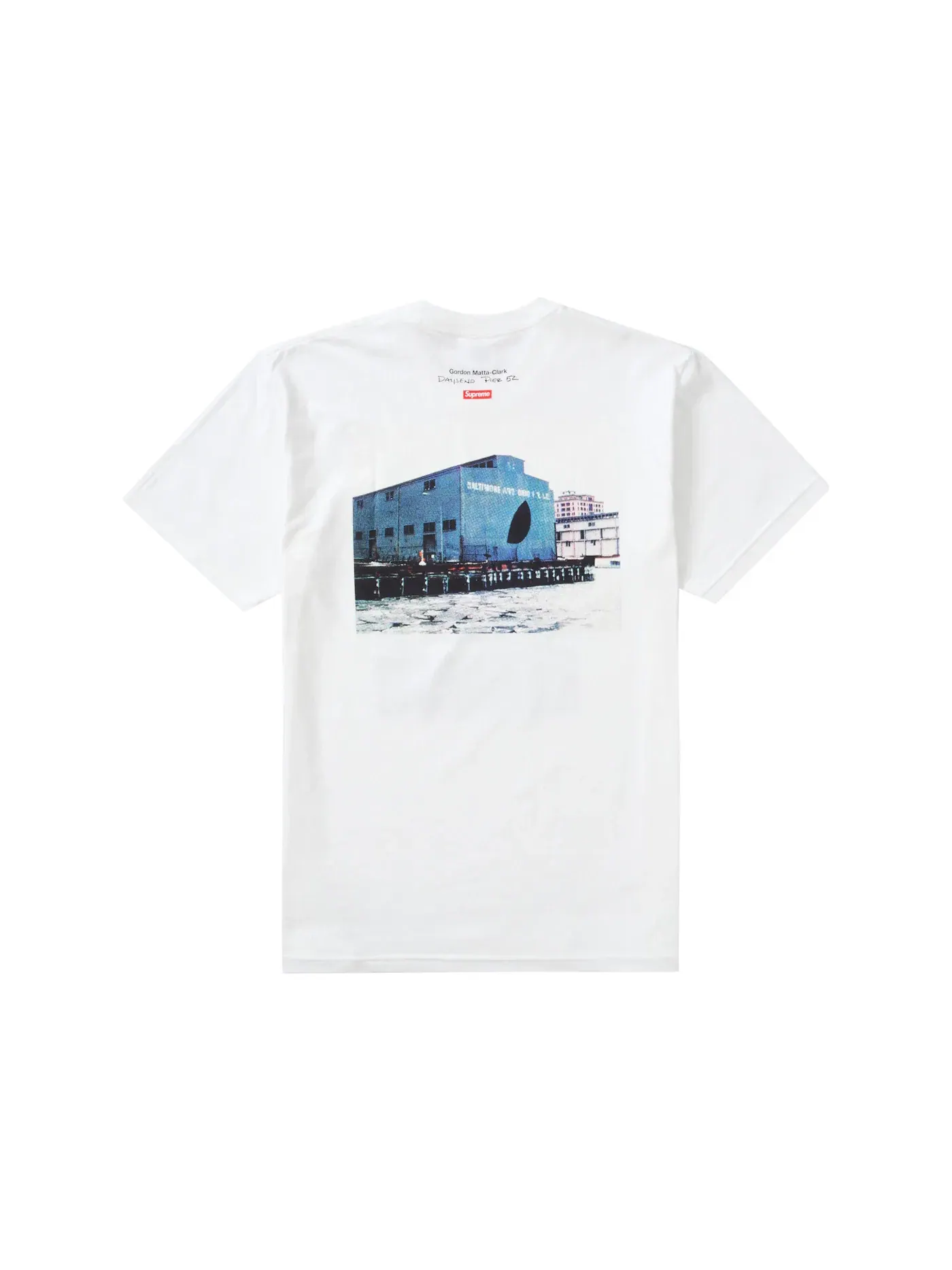 Мужская футболка Supreme Tee — изображение 2 из 2, белый