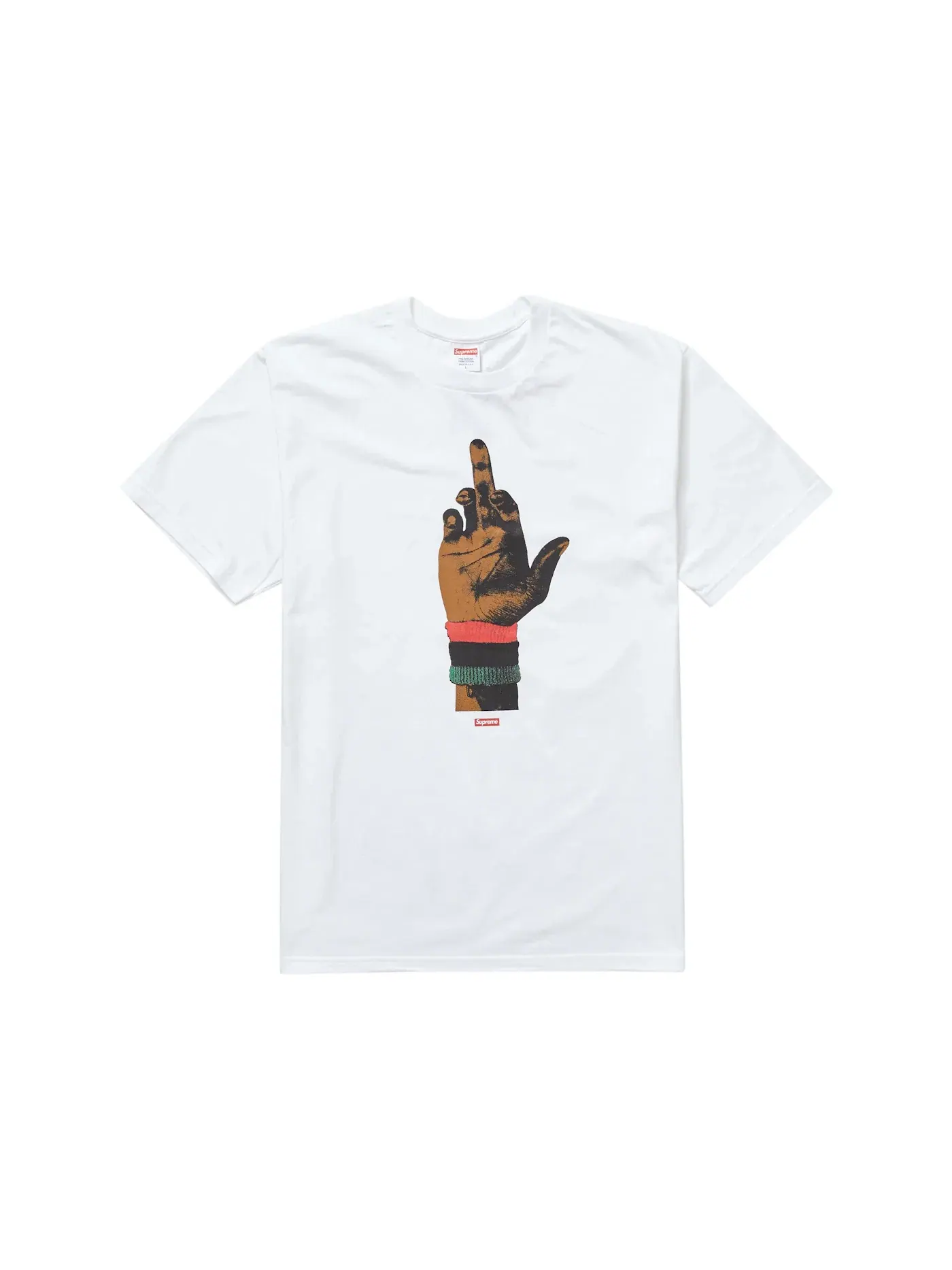 Мужская футболка с принтом Supreme RBG Tee — изображение 1 из 2, белый