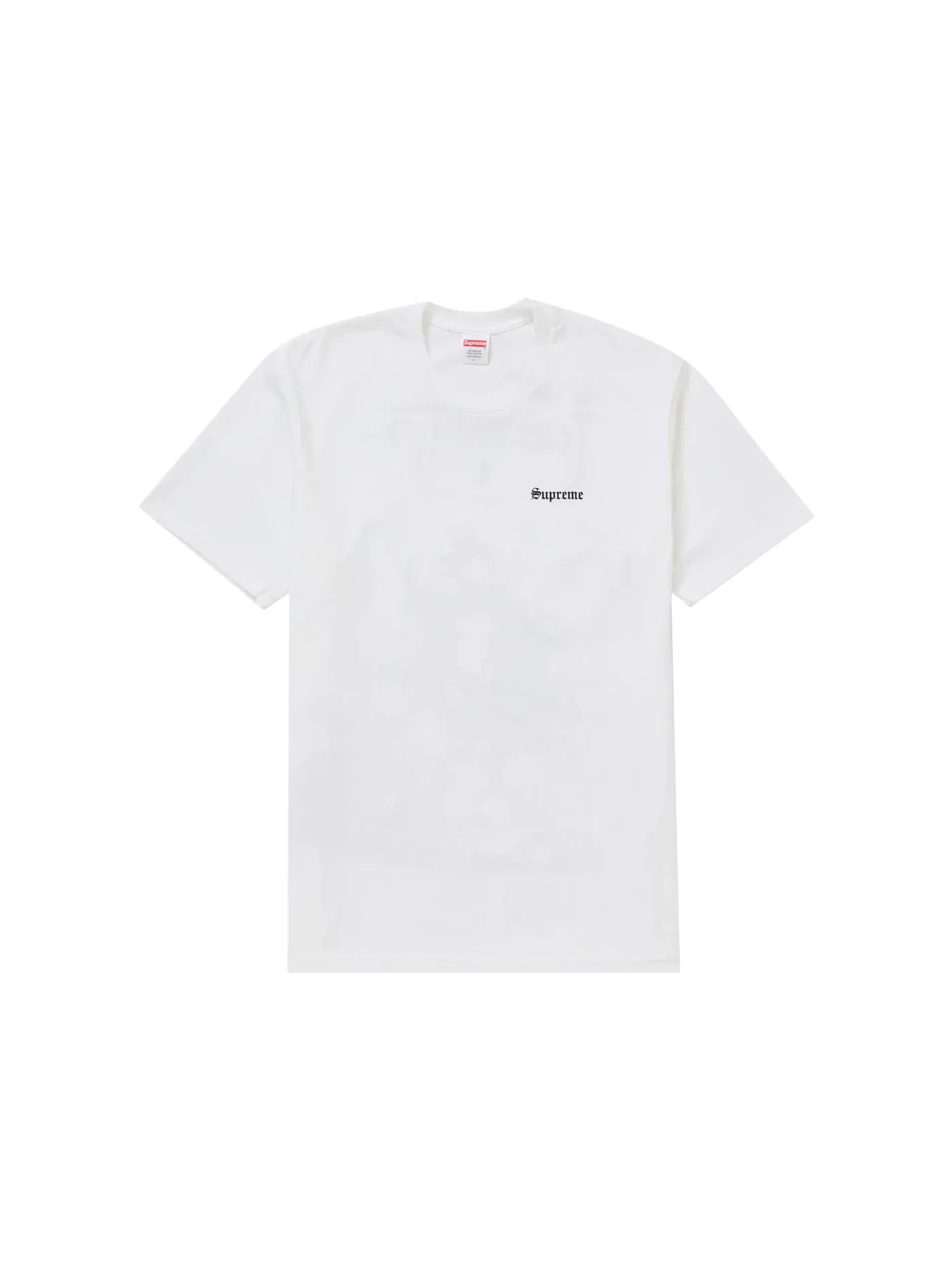 Мужская футболка с принтом Supreme Death Dealer Tee — изображение 2 из 2, белый