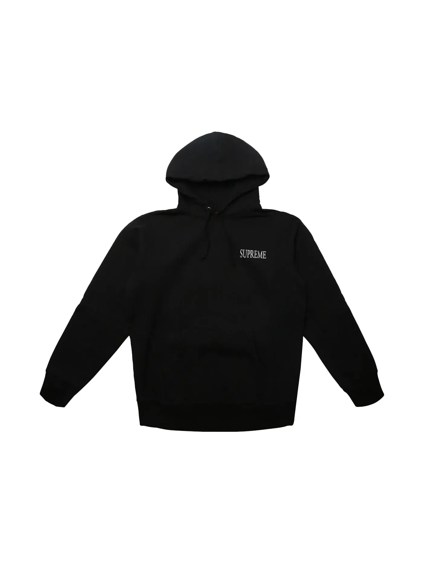 Мужской худи с капюшоном Supreme Sweatshirt — изображение 1 из 2, черный