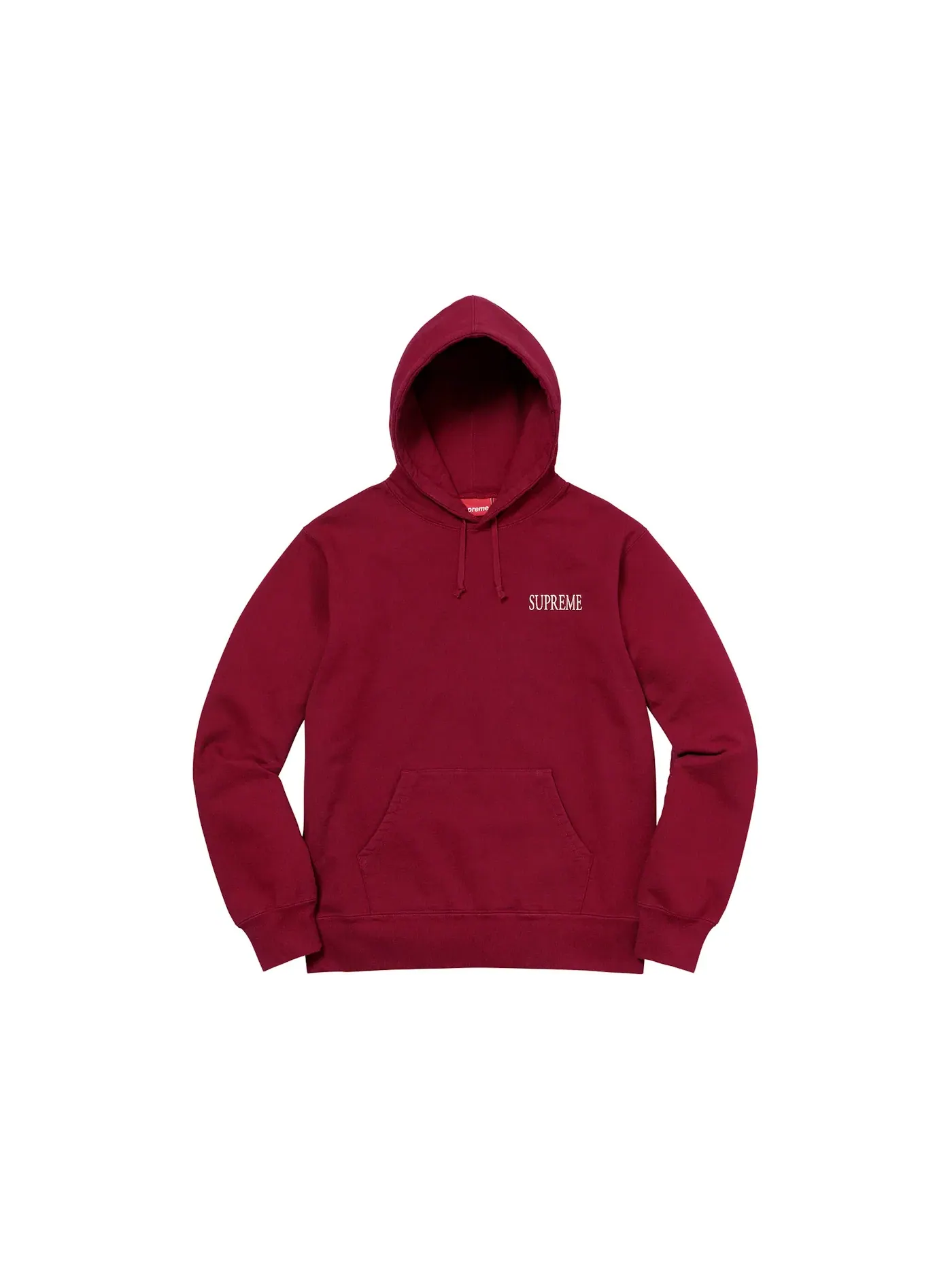 Мужской худи Supreme Decline Hooded Sweatshirt — изображение 1 из 2, красный