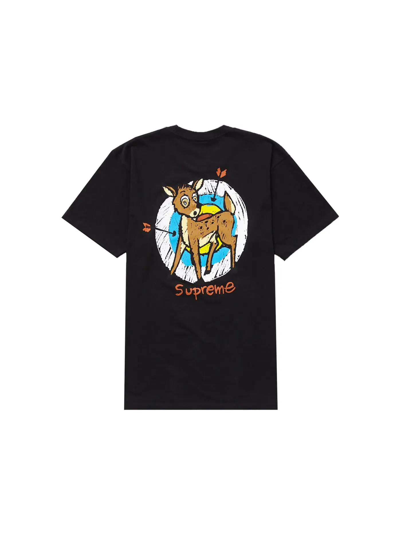 Мужская футболка с принтом Supreme Tee — изображение 1 из 2, черный