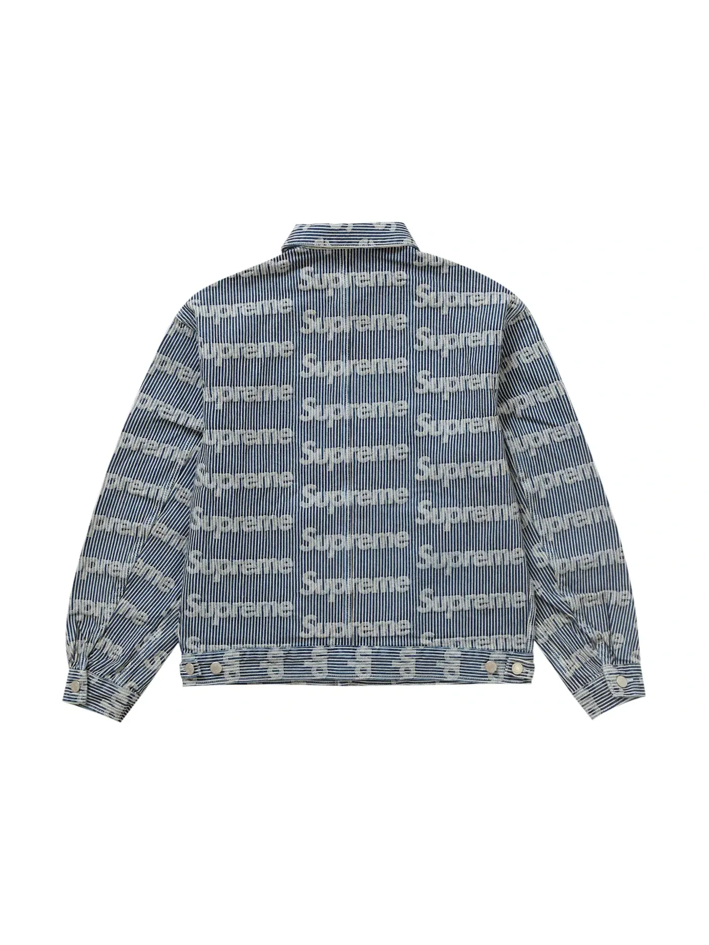 Мужская джинсовая куртка-чор с принтом Jacket Supreme — изображение 2 из 2, полоса