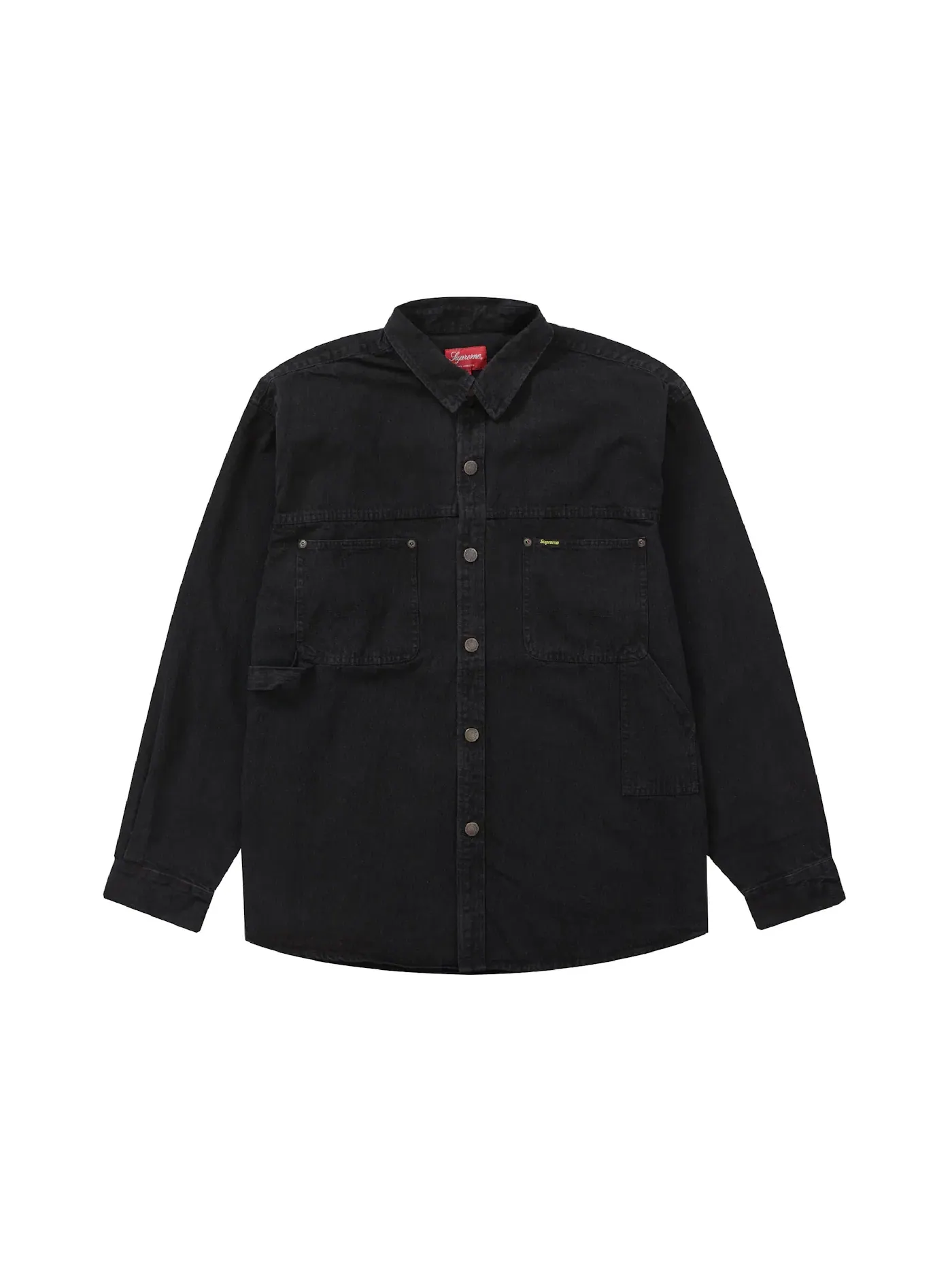 Мужская рубашка с длинным рукавом Supreme Shirt — изображение 1 из 1, черный