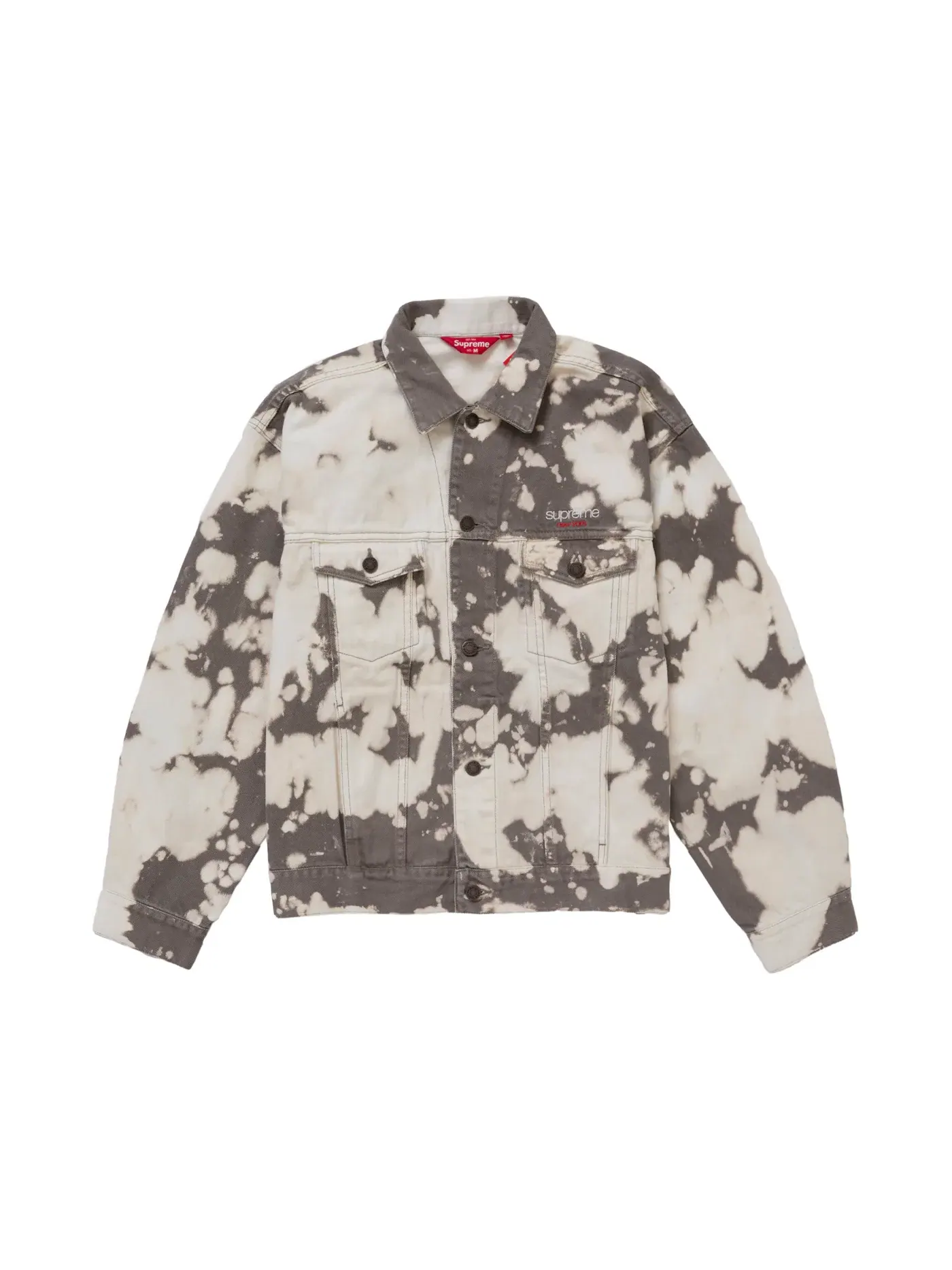 Мужская джинсовая куртка Supreme Bleached — изображение 1 из 1