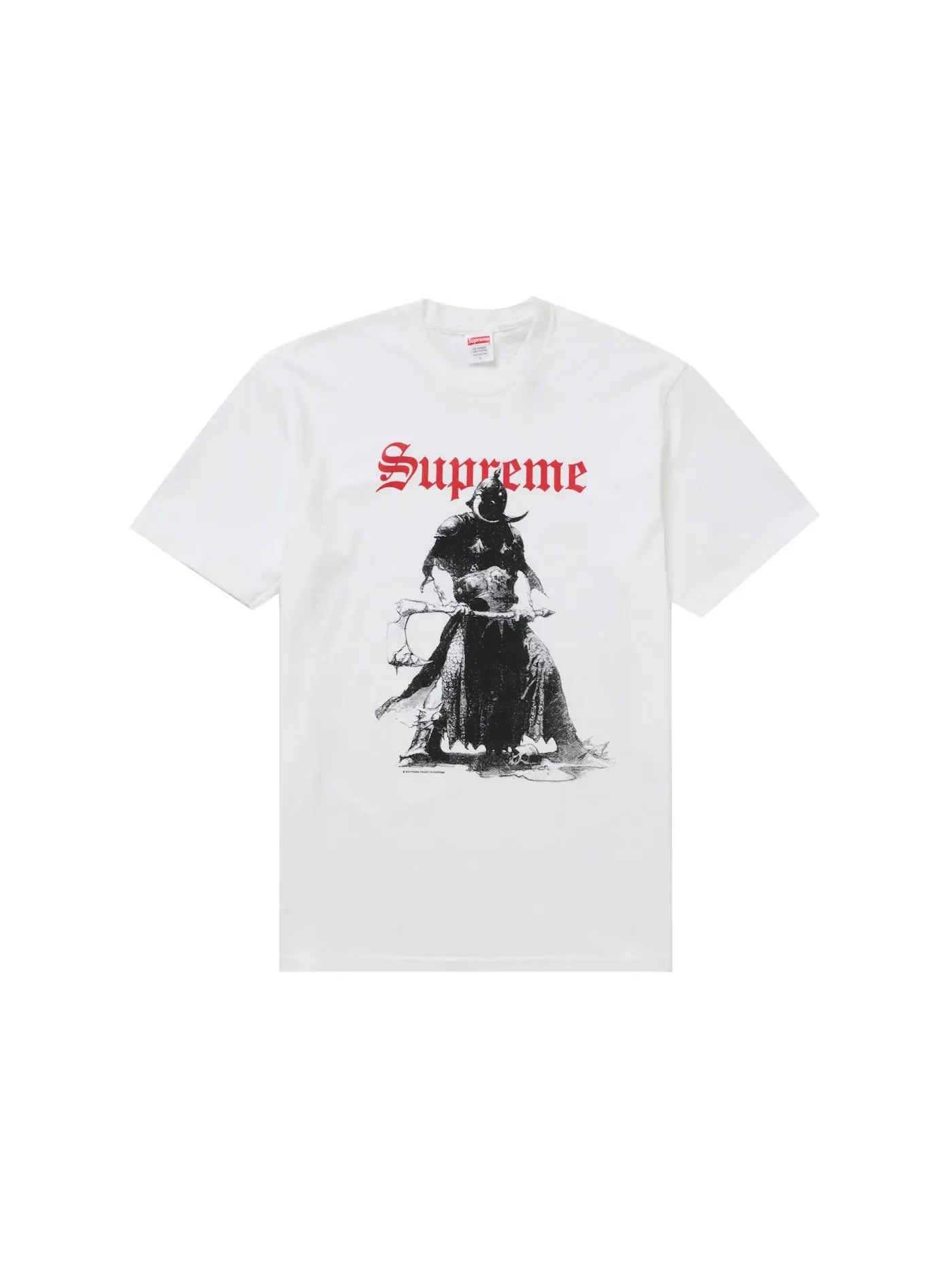 Мужская футболка с принтом Destruction Supreme — изображение 1 из 1, белый