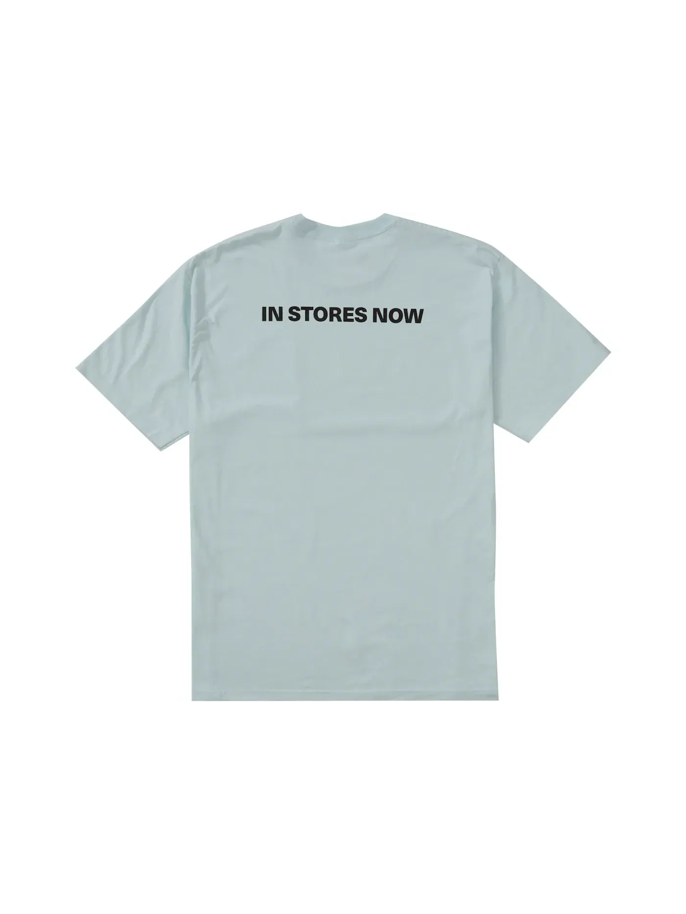 Мужская футболка с принтом Supreme Tee — изображение 2 из 2, бледный синий