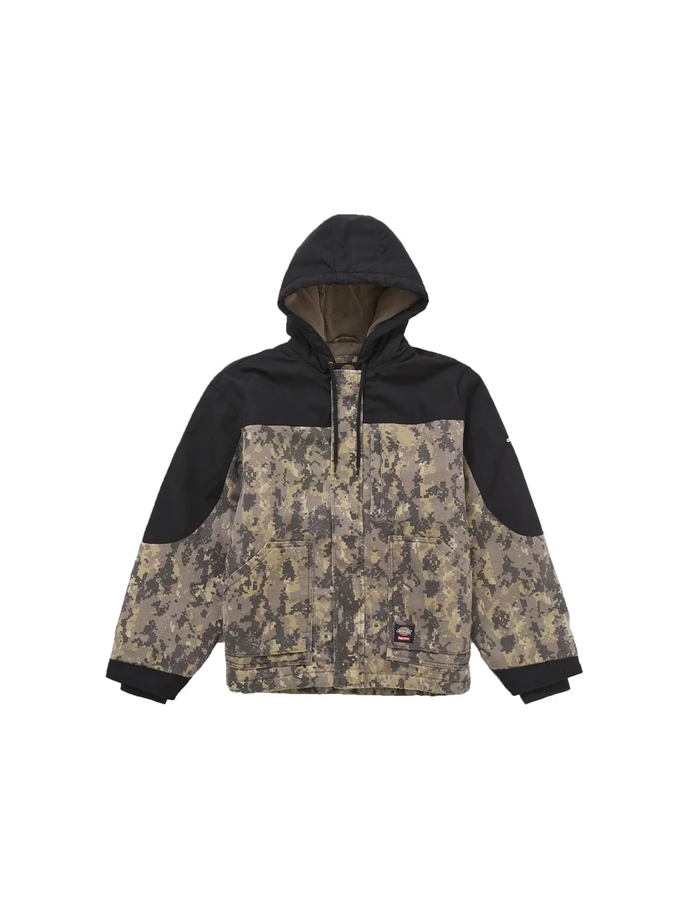 Мужская куртка-худи с капюшоном Cordura с принтом Jacket Supreme, Digital Camo — изображение 1 из 1