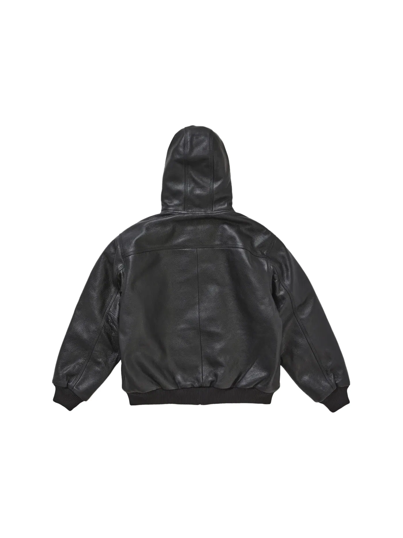 Мужская куртка из кожи с капюшоном Supreme Dickies — изображение 3 из 3, черный