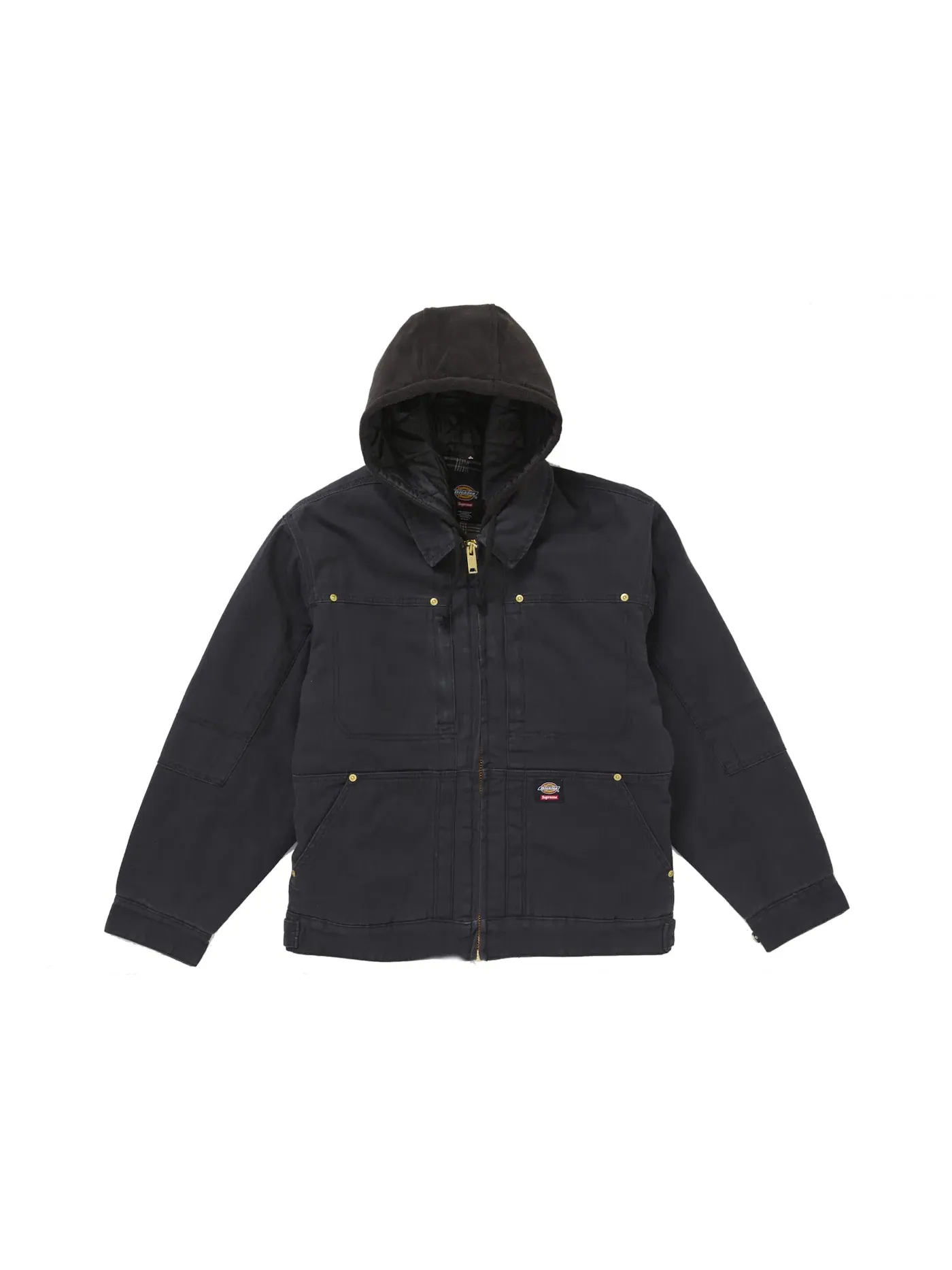 Мужская куртка с капюшоном Hooded Work Jacket Supreme — изображение 1 из 4, черный
