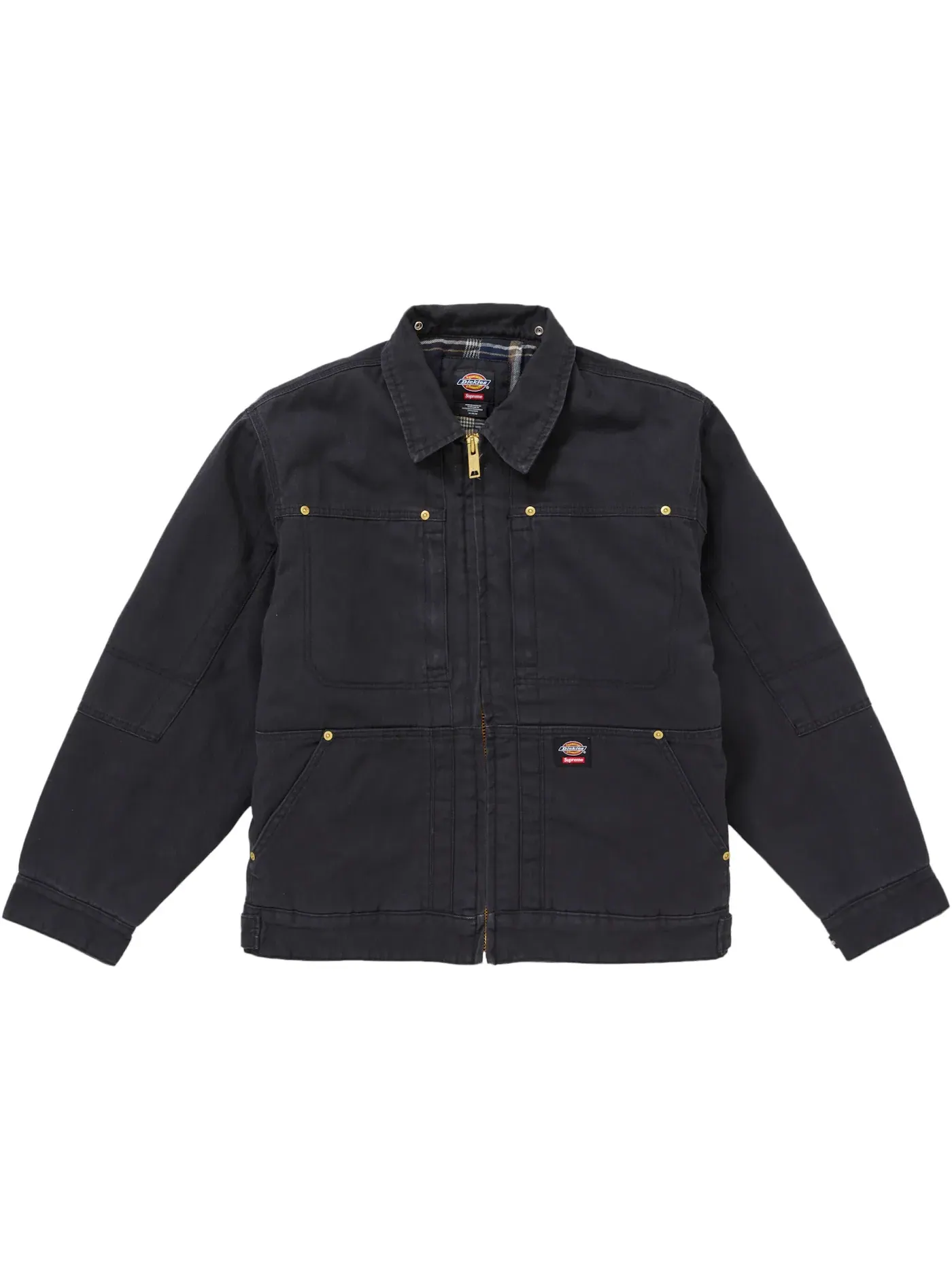 Мужская куртка с капюшоном Hooded Work Jacket Supreme — изображение 2 из 4, черный