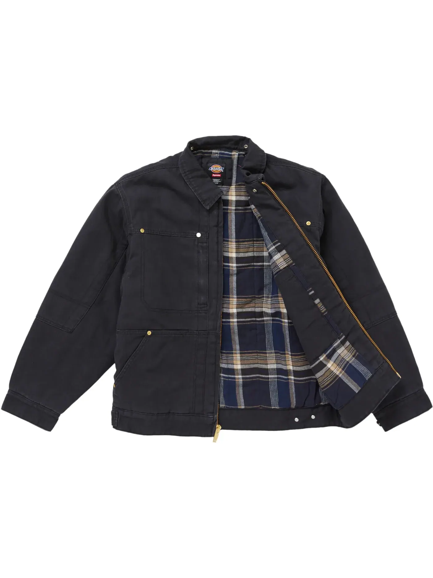 Мужская куртка с капюшоном Hooded Work Jacket Supreme — изображение 3 из 4, черный