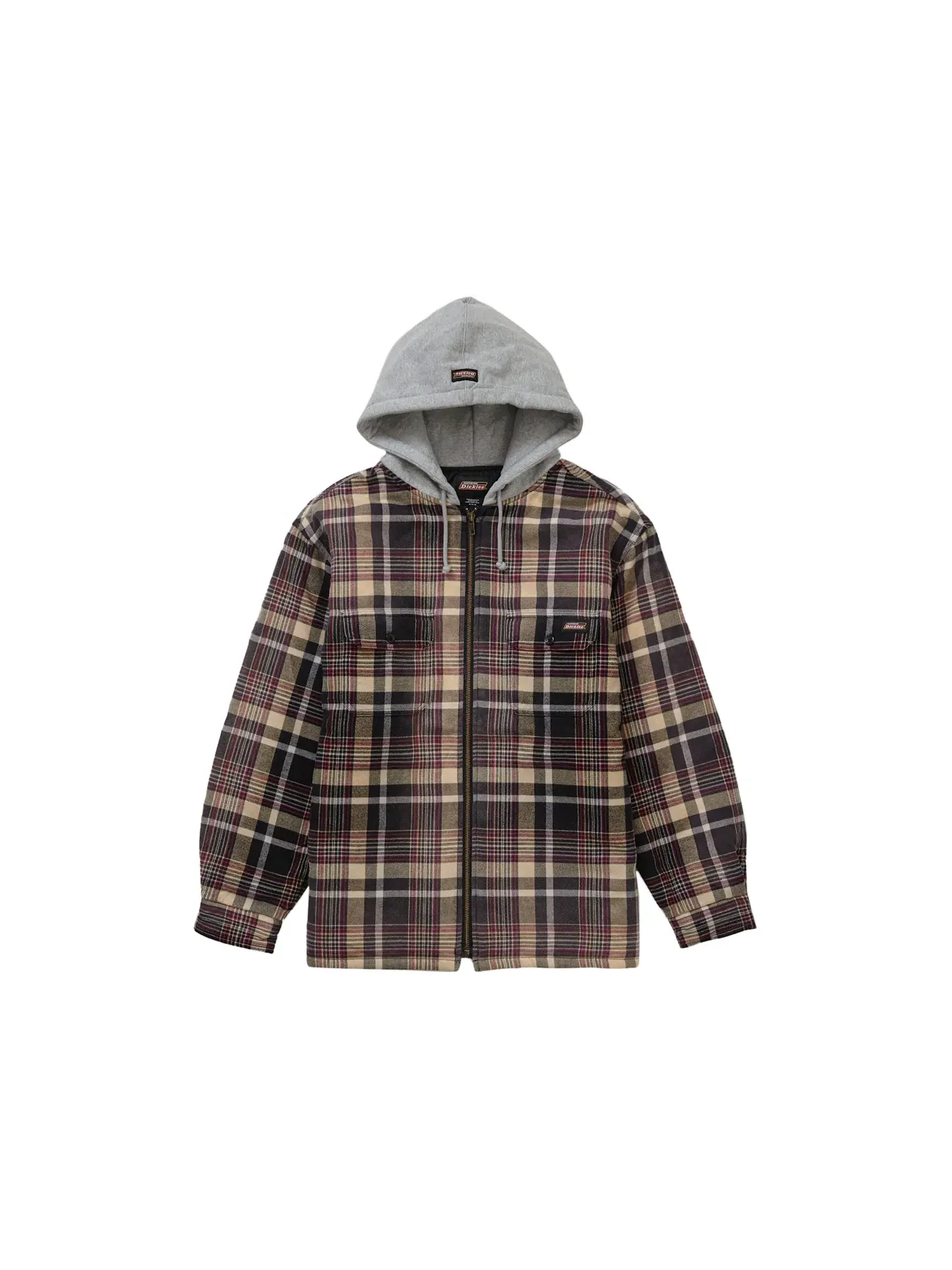 Мужская рубашка с капюшоном и принтом Supreme Dickies Shirt Supreme — изображение 1 из 3, черный