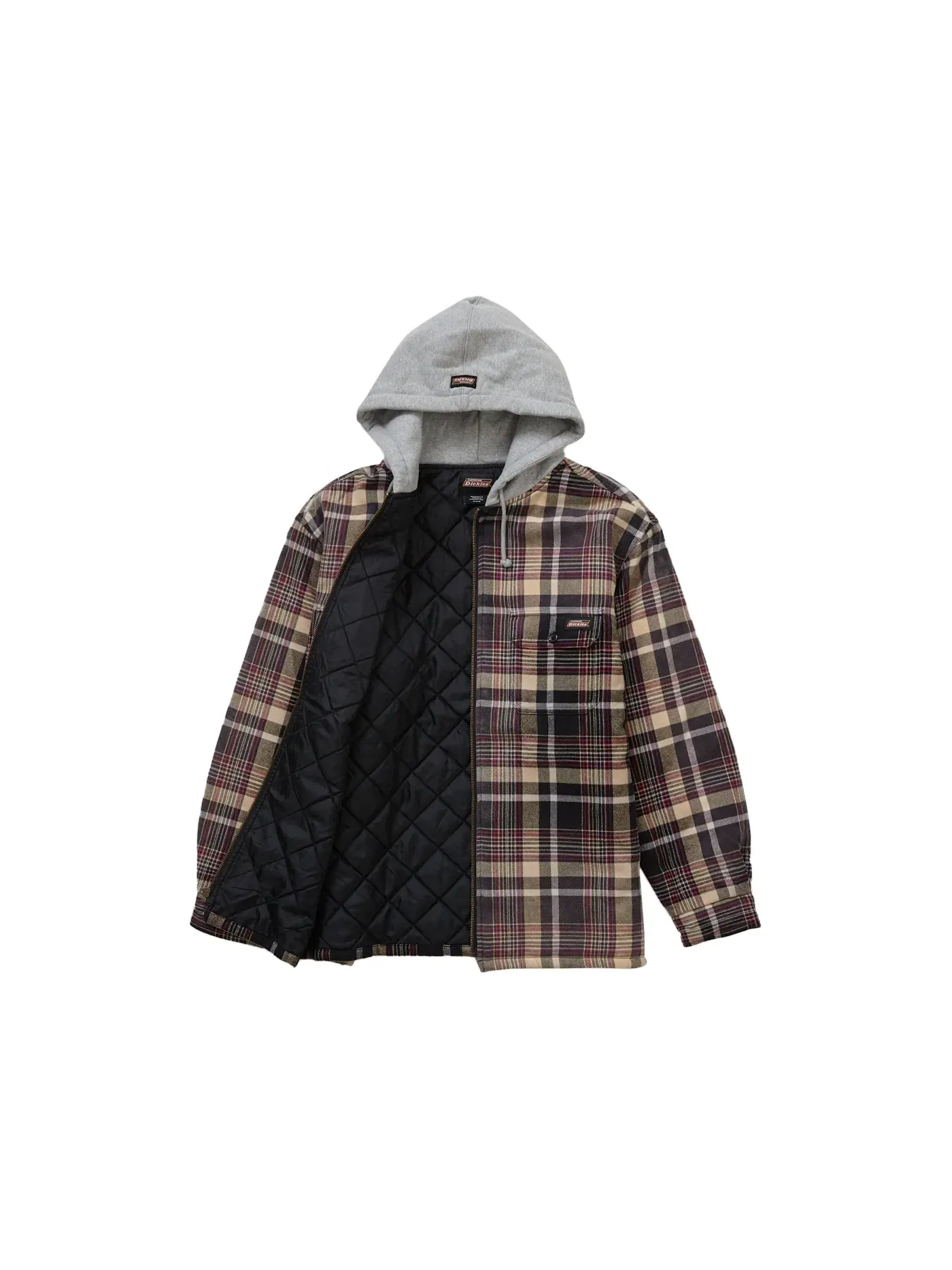 Мужская рубашка с капюшоном и принтом Supreme Dickies Shirt Supreme — изображение 2 из 3, черный