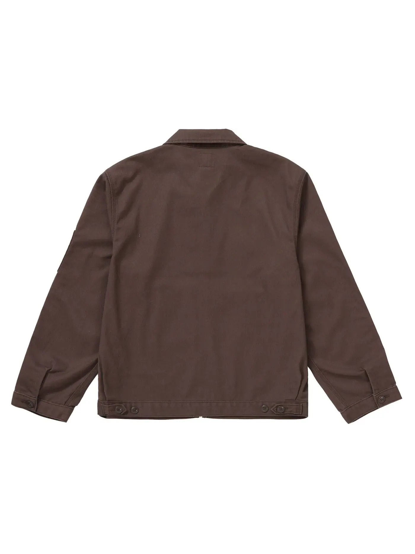 Мужская куртка-бомбер с полосками Supreme Dickies Stripe Eisenhower Jacket — изображение 3 из 3, коричневый