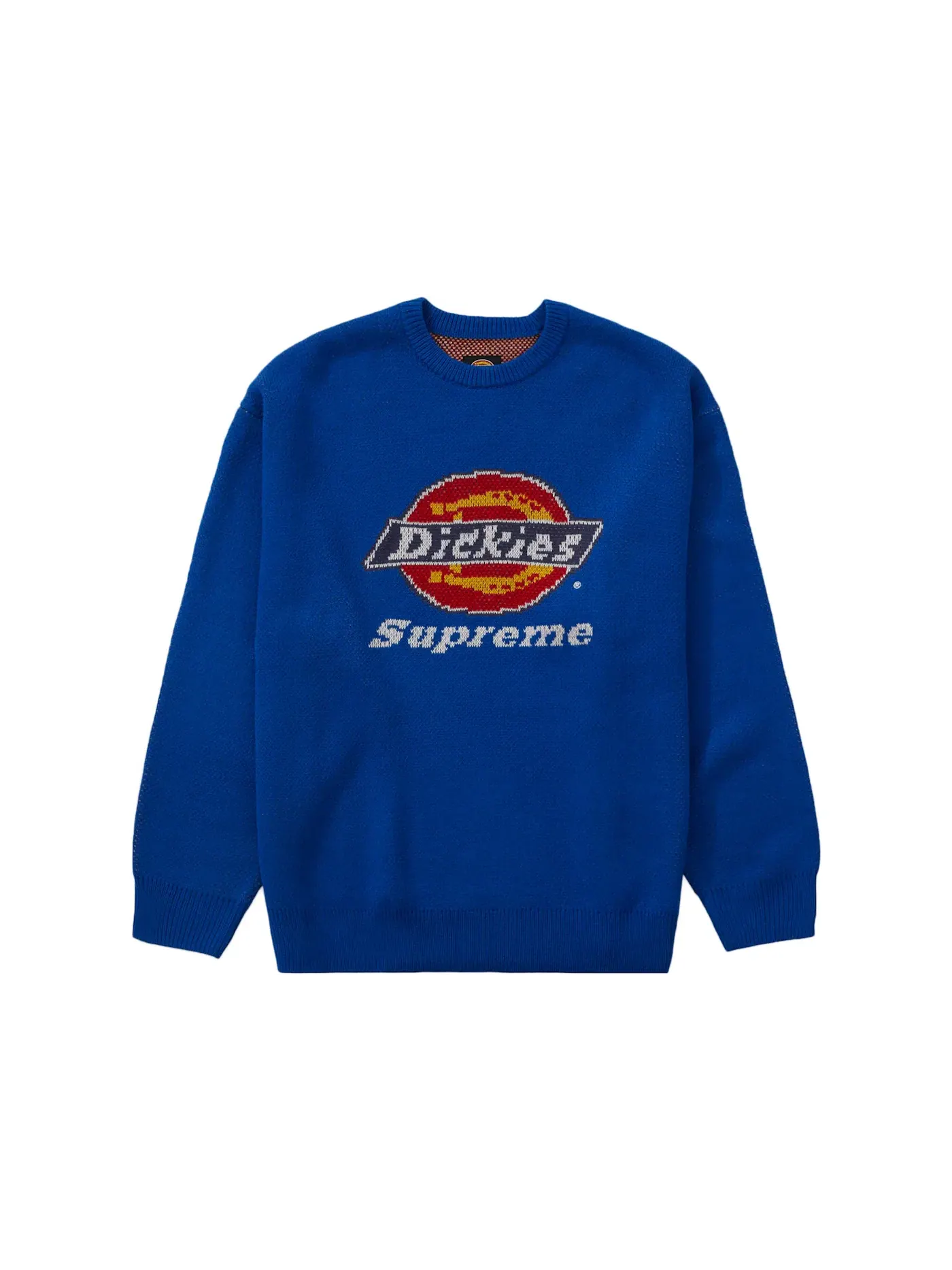 Мужской свитер с принтом Supreme Dickies — изображение 1 из 1, королевский