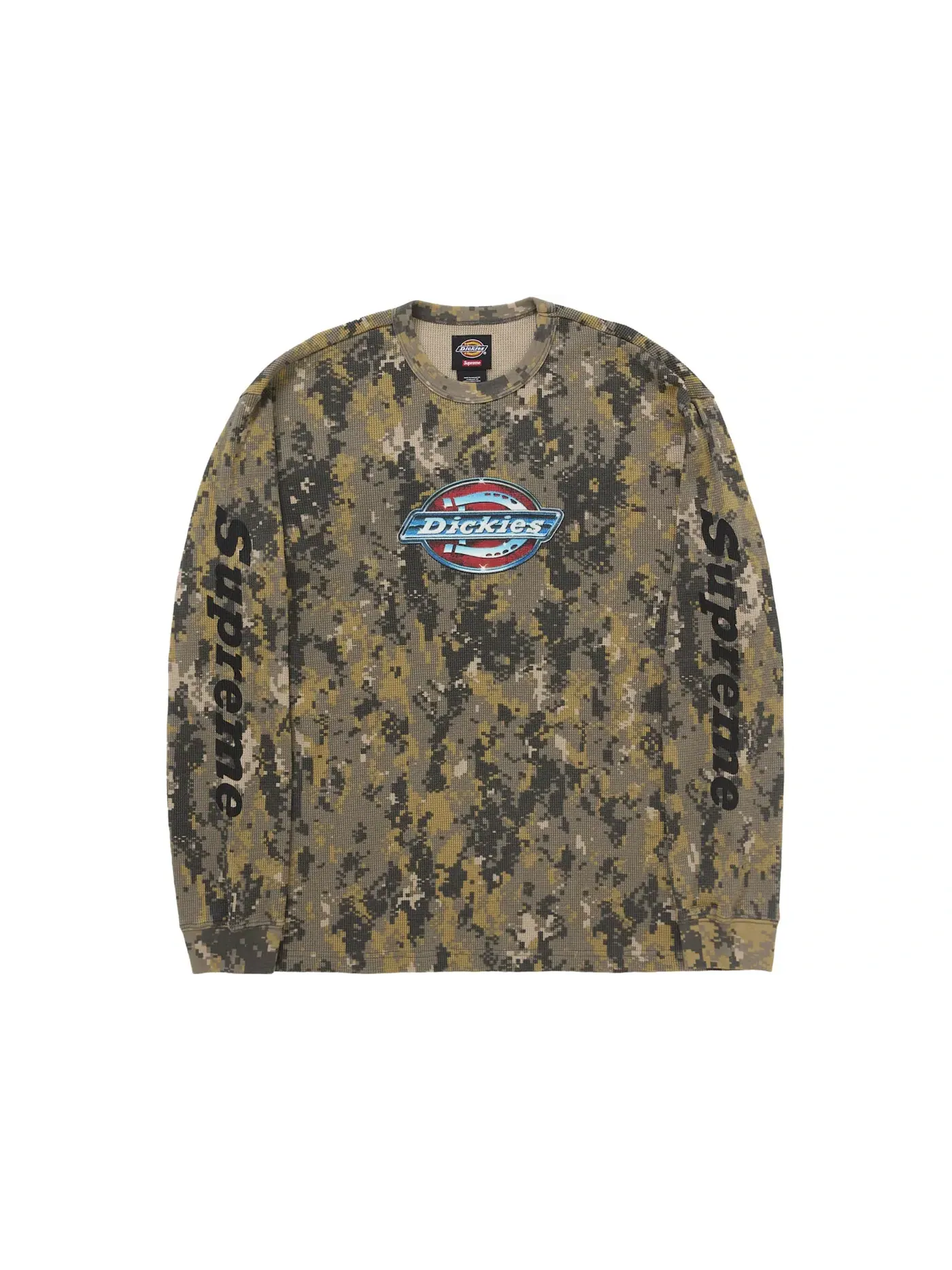 Мужской свитшот с принтом камуфляж Thermal (FW25) Supreme, Digital Camo — изображение 1 из 1