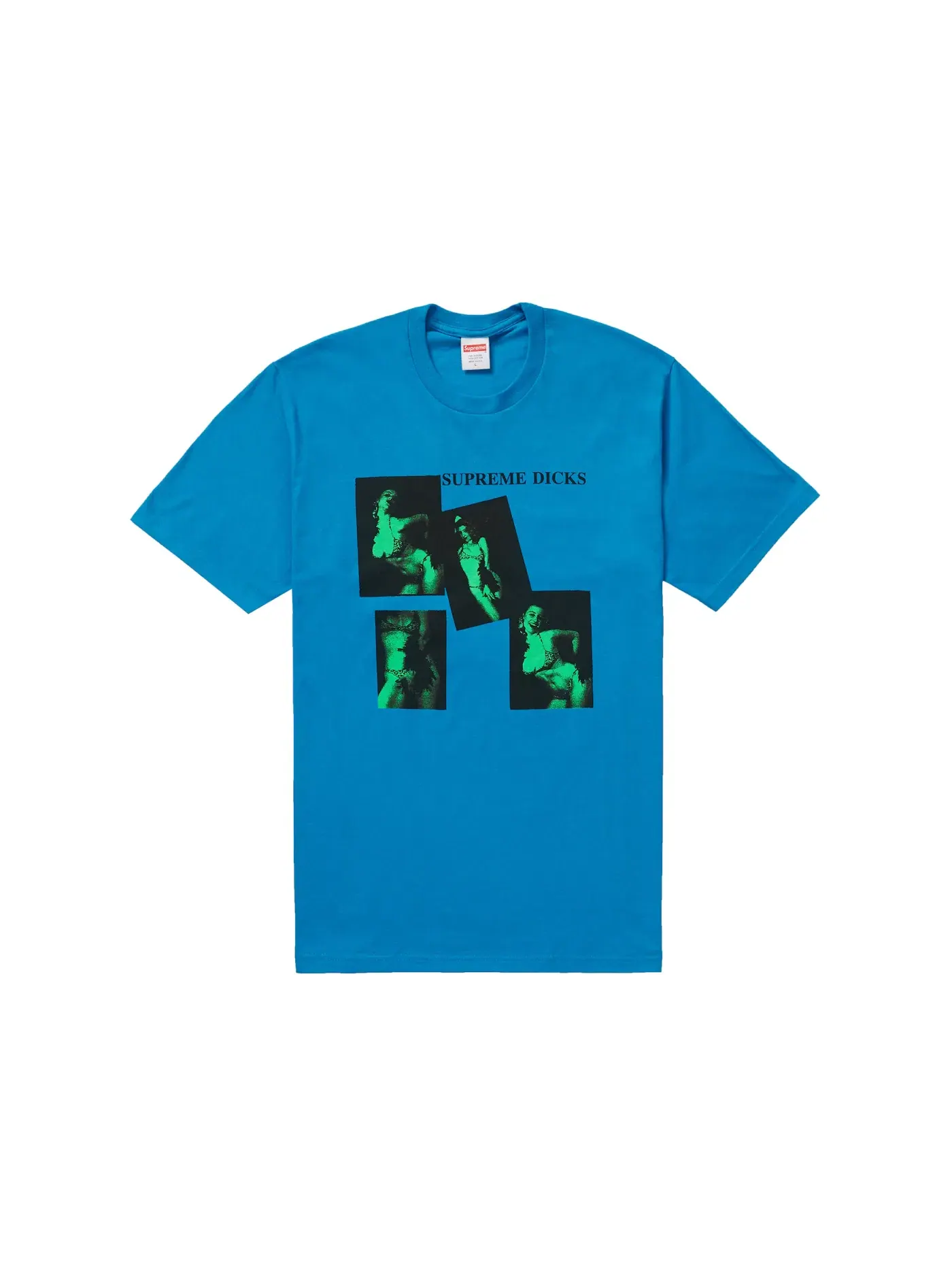 Мужская футболка Supreme Tee — изображение 1 из 2, яркий синий