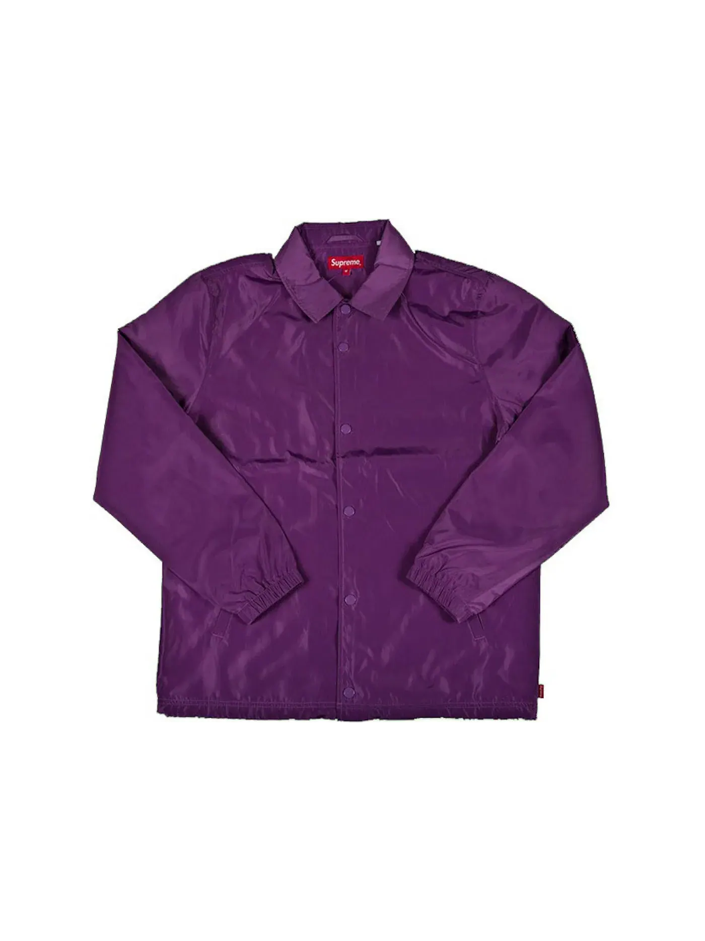 Мужская куртка с принтом Supreme Coaches Jacket — изображение 1 из 1, фиолетовый