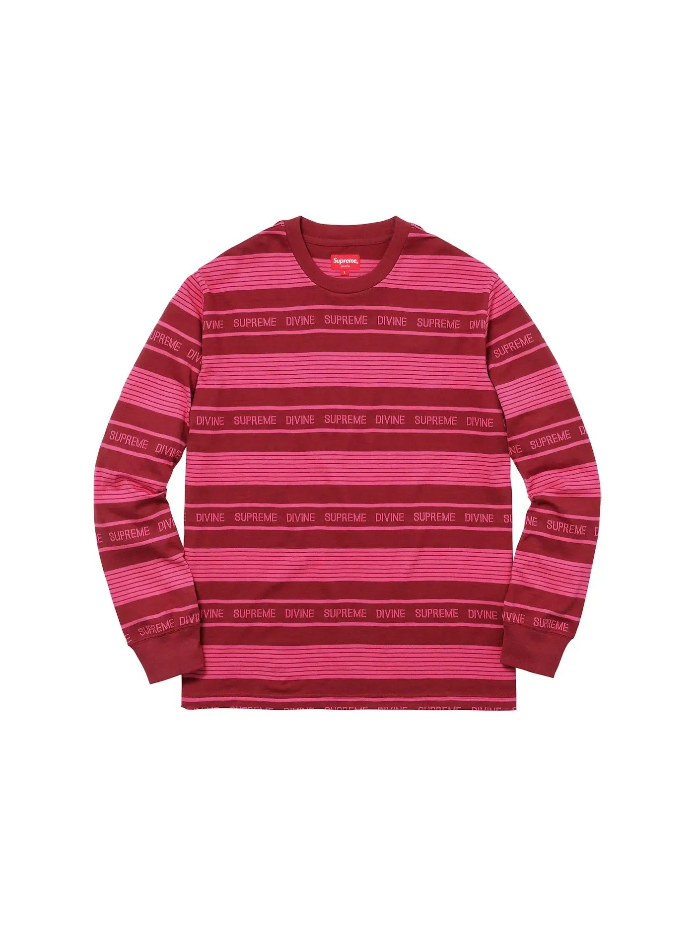 Мужская футболка с длинным рукавом Supreme Top — изображение 1 из 1, красный